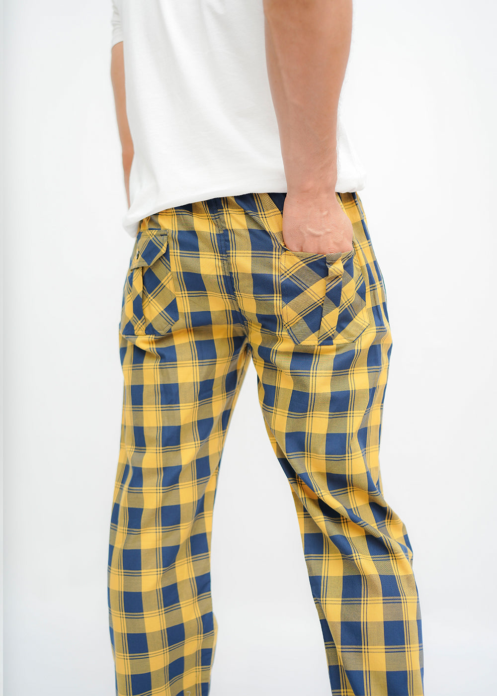 Avaron Woven Pajamas-Yellow