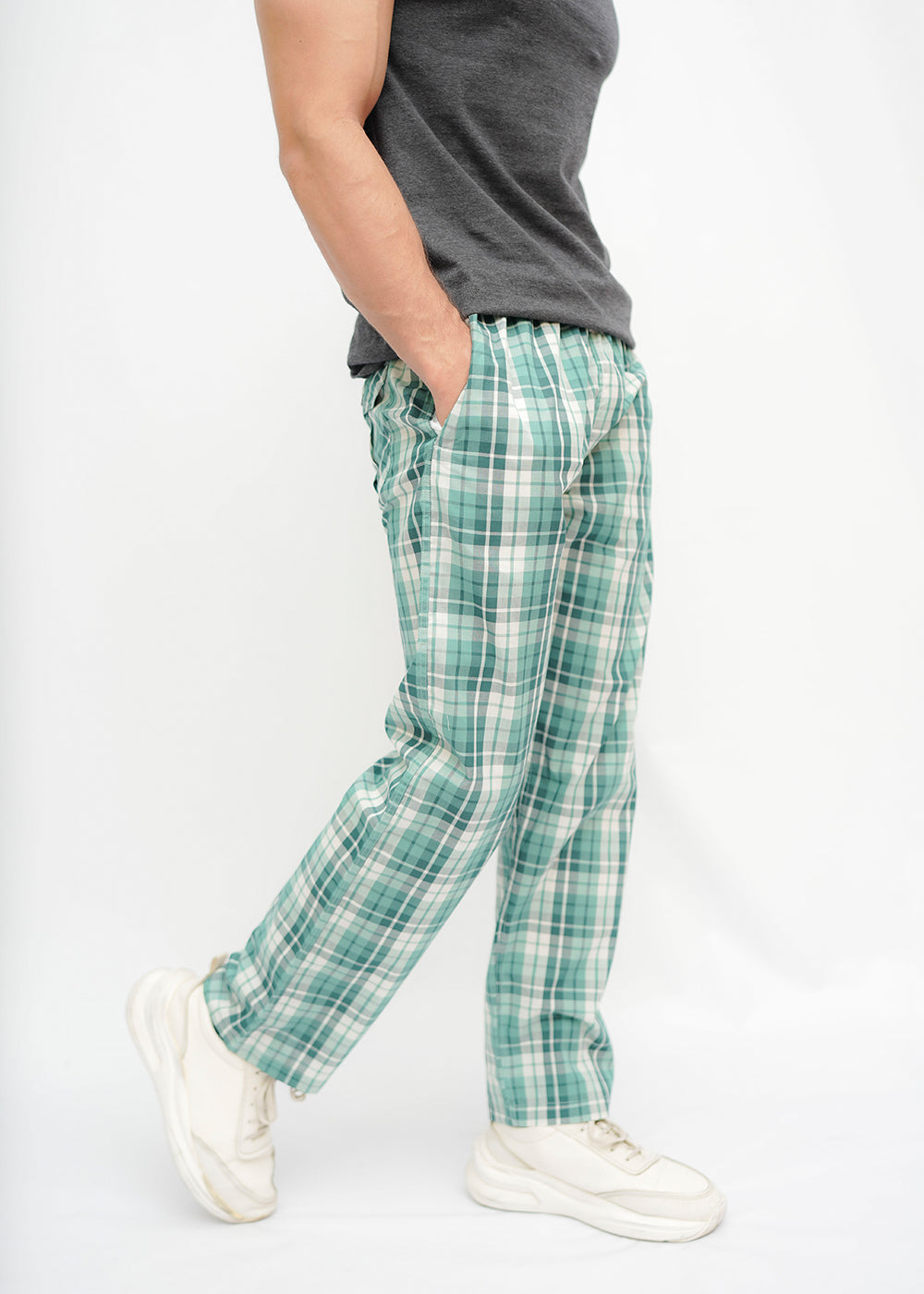 Avaron Woven Pajamas-Green