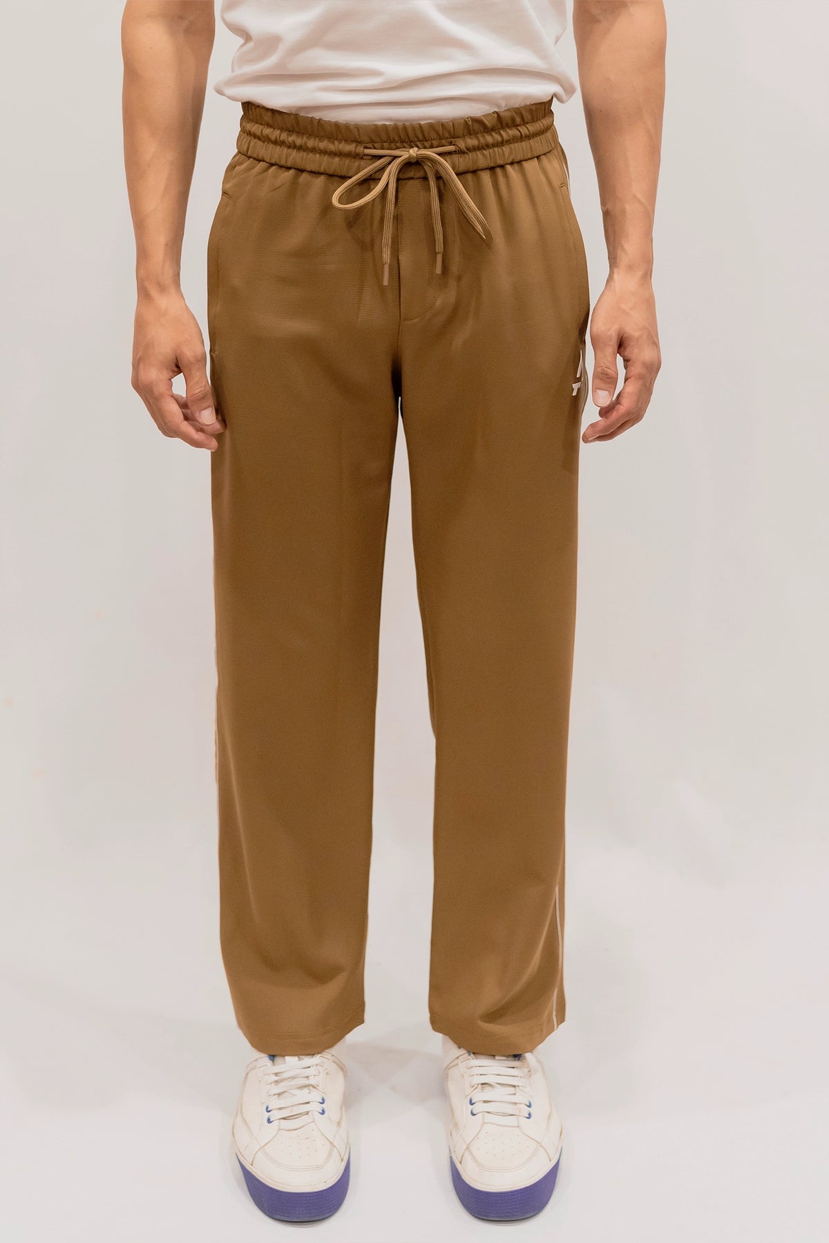 Imported Terry Fabric Trouser - Mustard