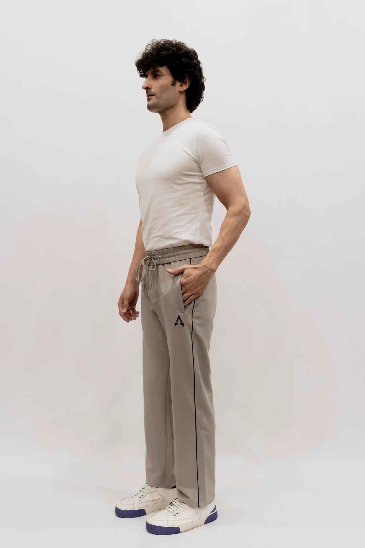 Imported Terry Fabric Trouser -Skin