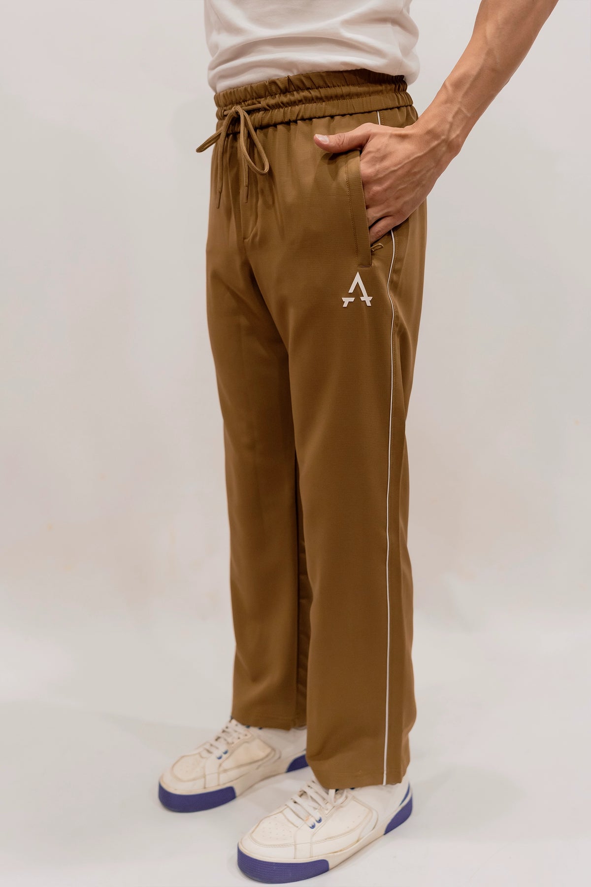 Imported Terry Fabric Trouser - Mustard