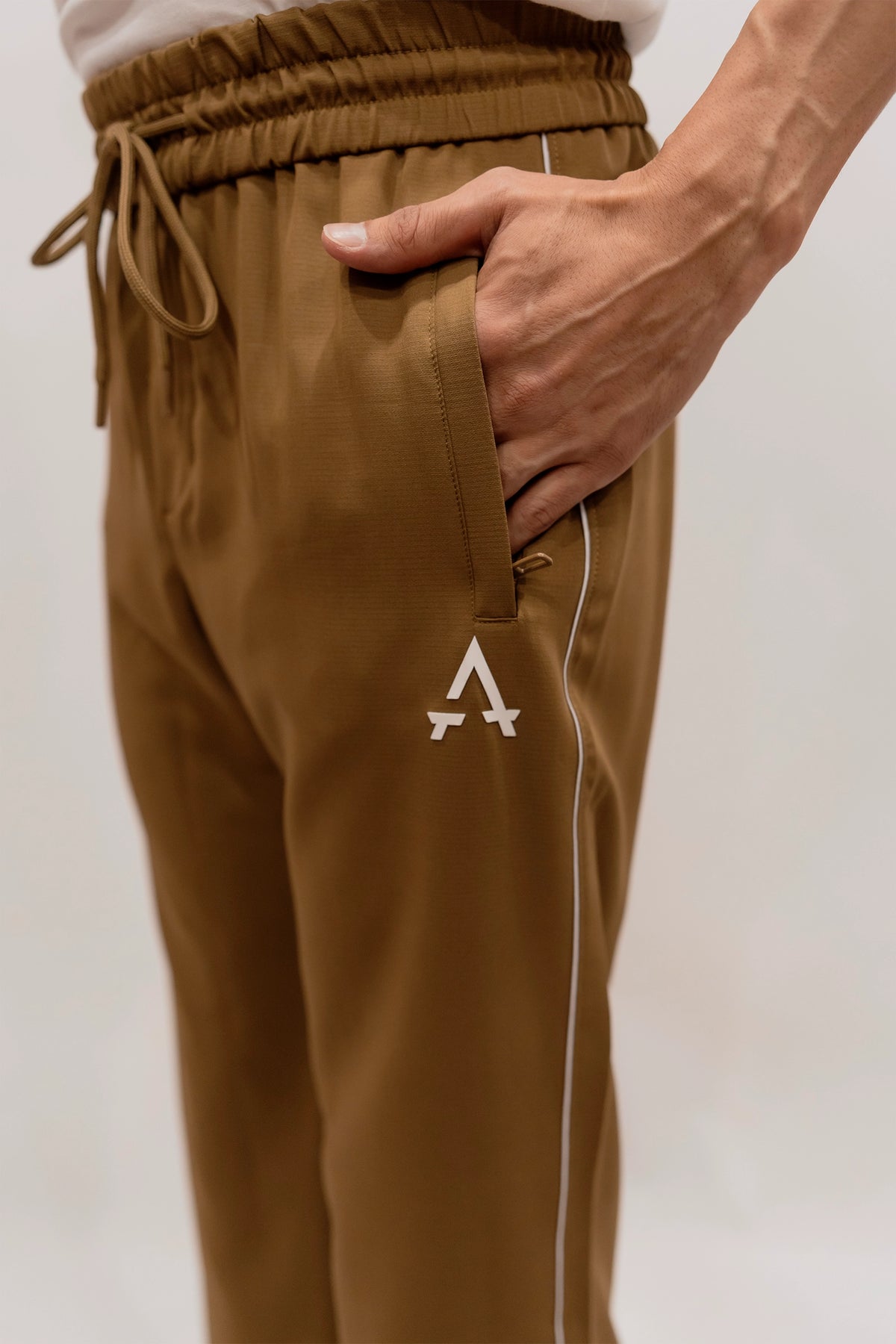 Imported Terry Fabric Trouser - Mustard