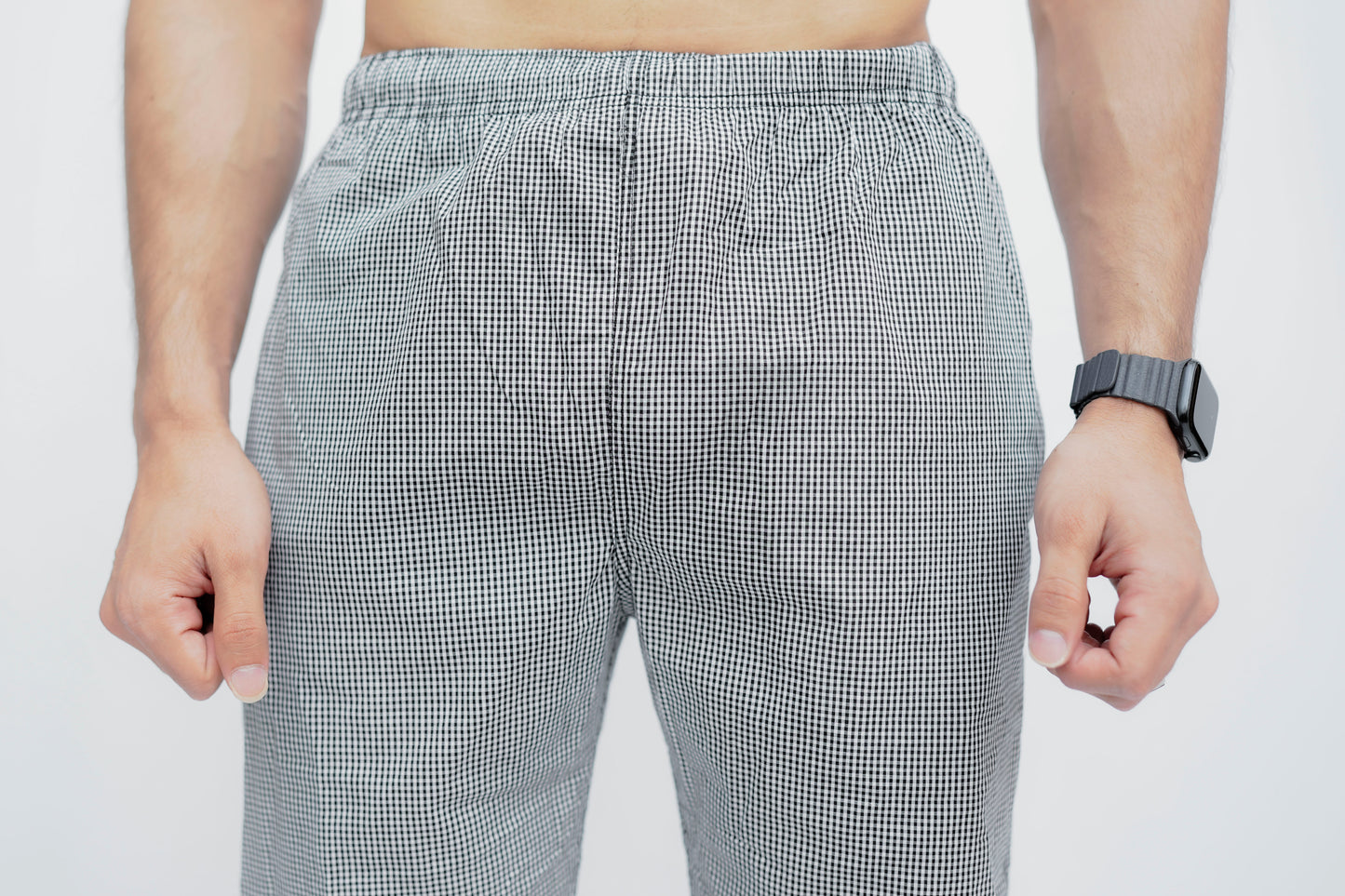 Avaron Premium Pajamas-White Black