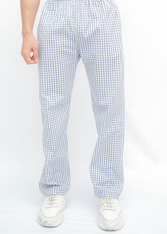 Avaron Woven Pajamas-Light Blue