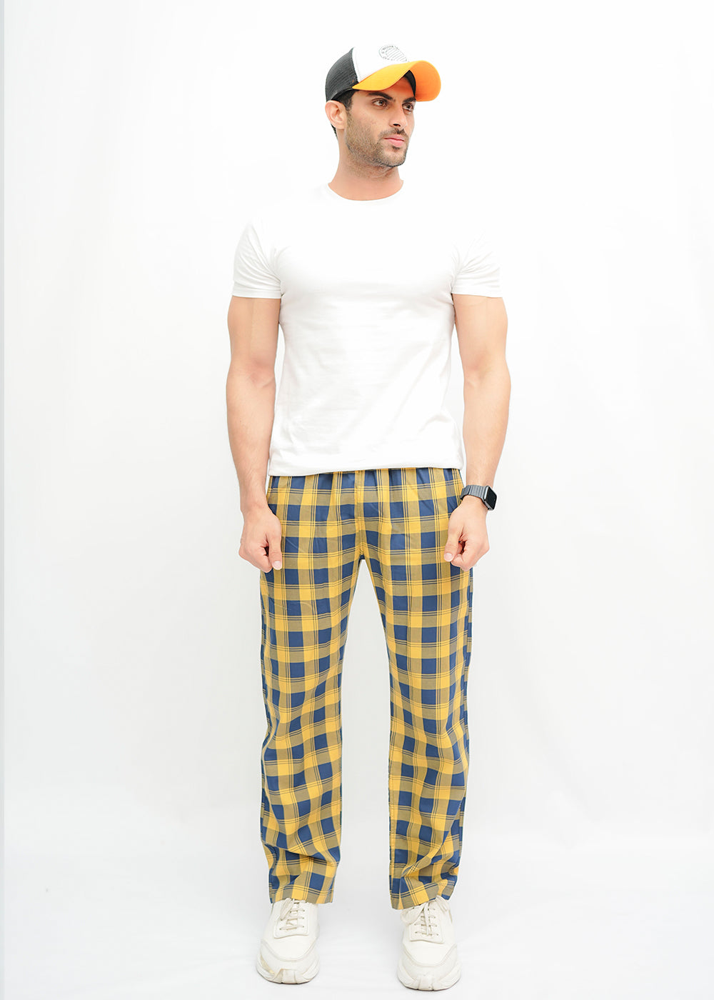 Avaron Woven Pajamas-Yellow