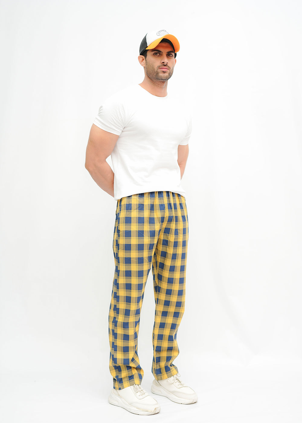 Avaron Woven Pajamas-Yellow