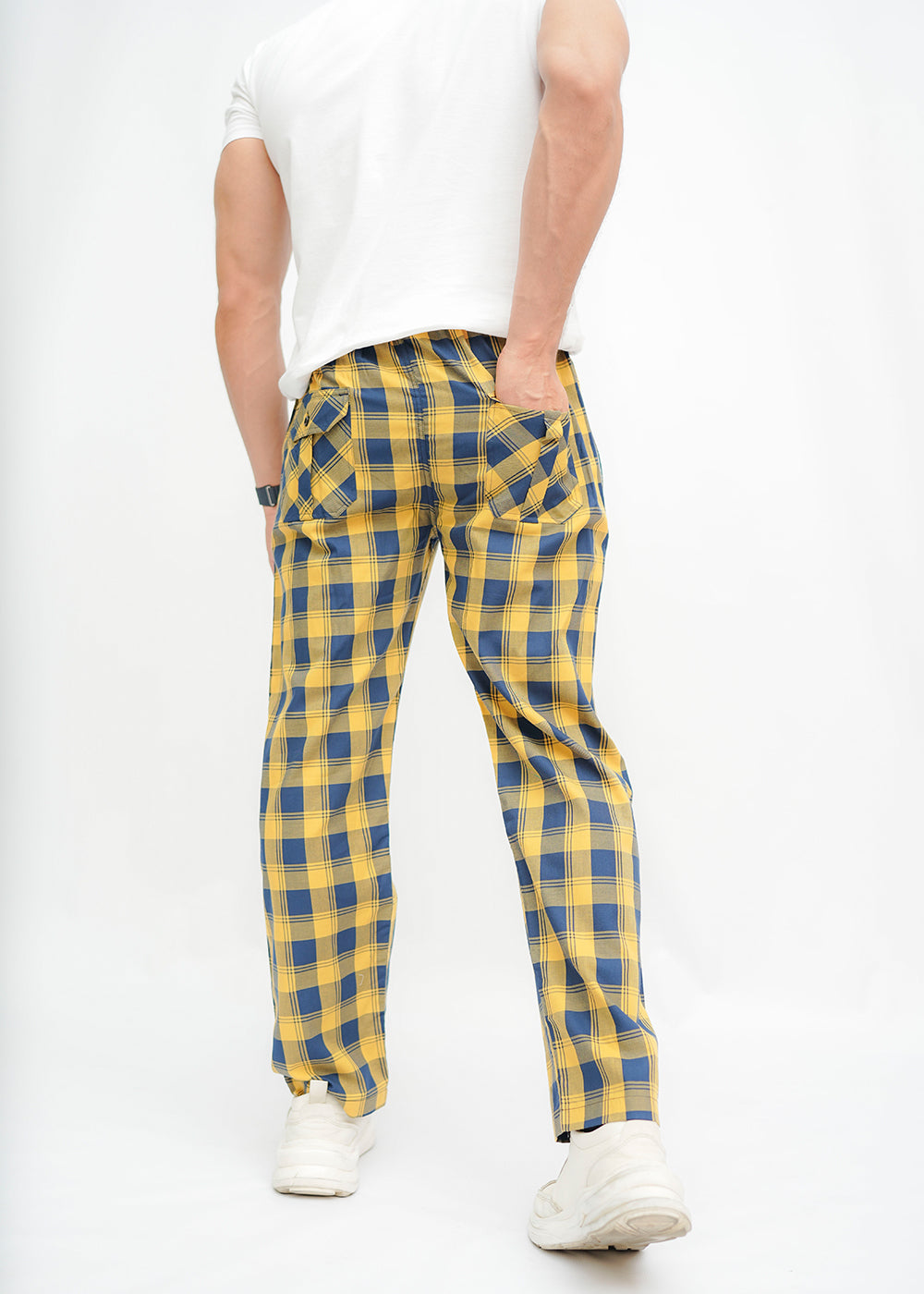 Avaron Woven Pajamas-Yellow