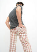 Avaron Woven Pajamas-Brown