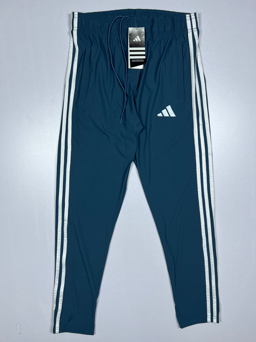 ADI Trouser – 4-Way Stretch Ultra Soft Fabric | 3 Stripes-Met Blue