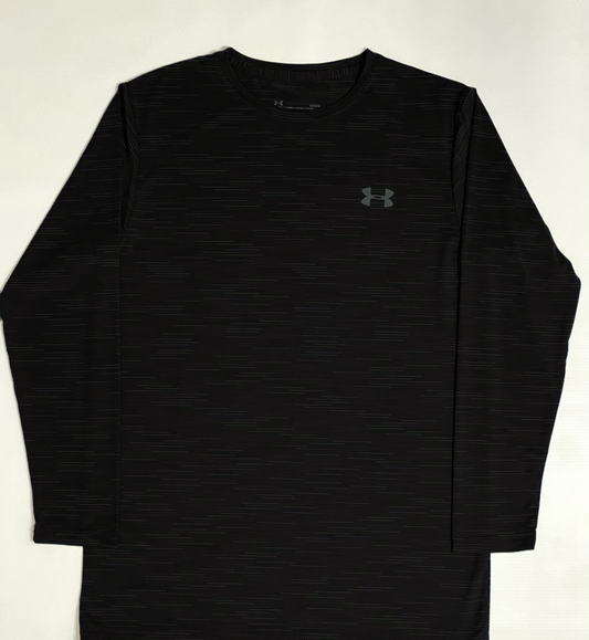 UA Full Sleeve Dri-Fit Tee – 4-Way Stretch-Black