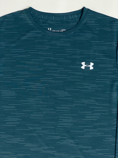 UA Full Sleeve Dri-Fit Tee – 4-Way Stretch-Green