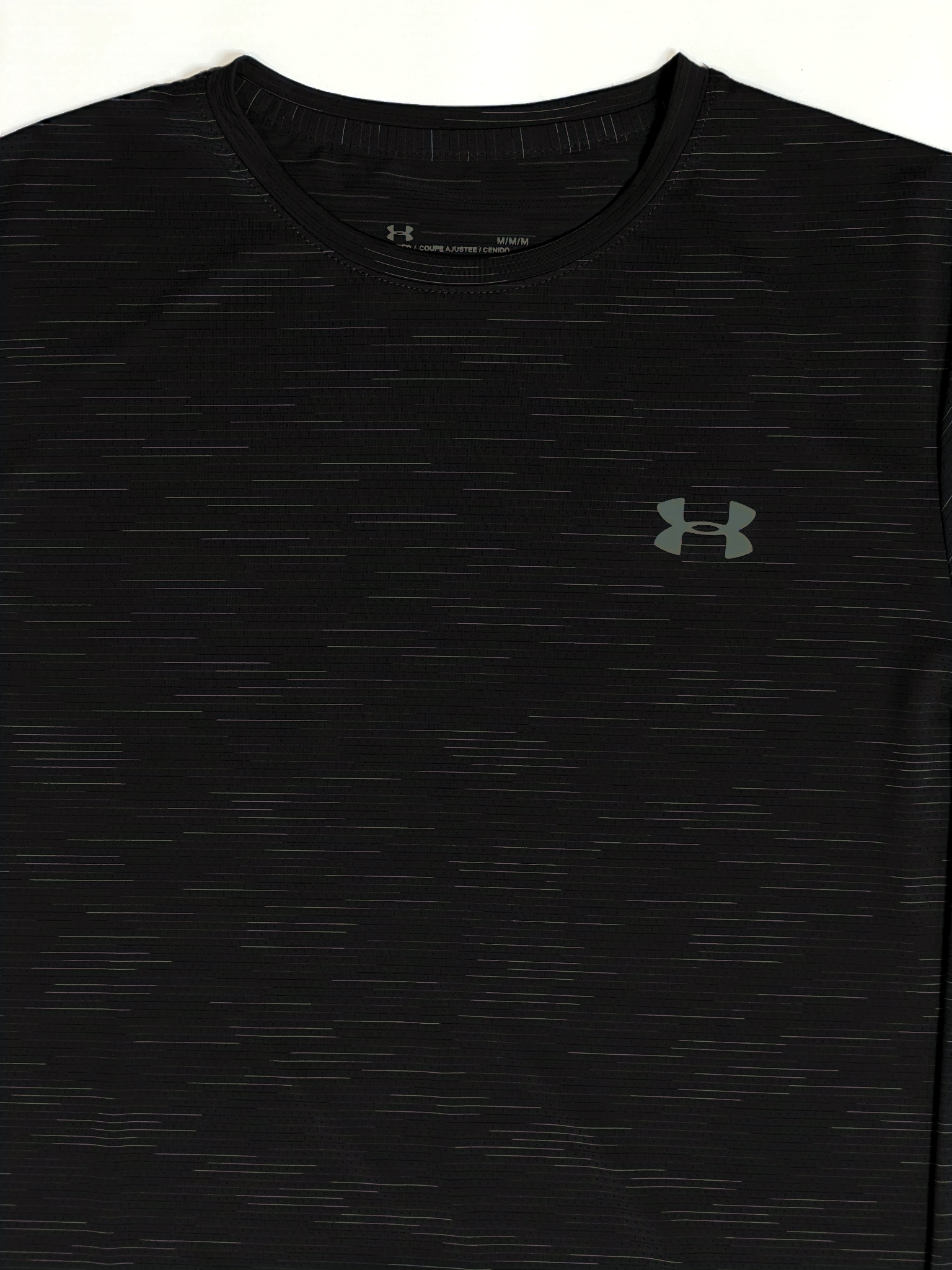 UA Full Sleeve Dri-Fit Tee – 4-Way Stretch-Black