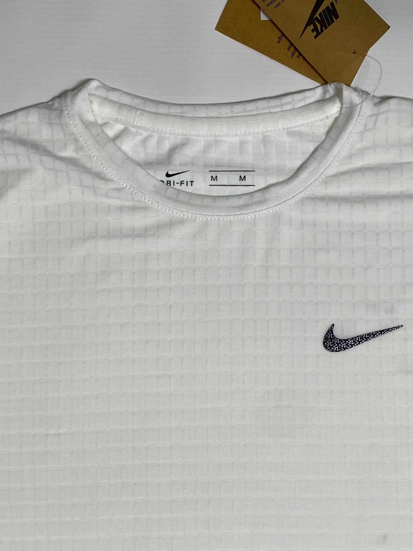 NIK Full Sleeve Dri-Fit Tee – 4-Way Stretch-White