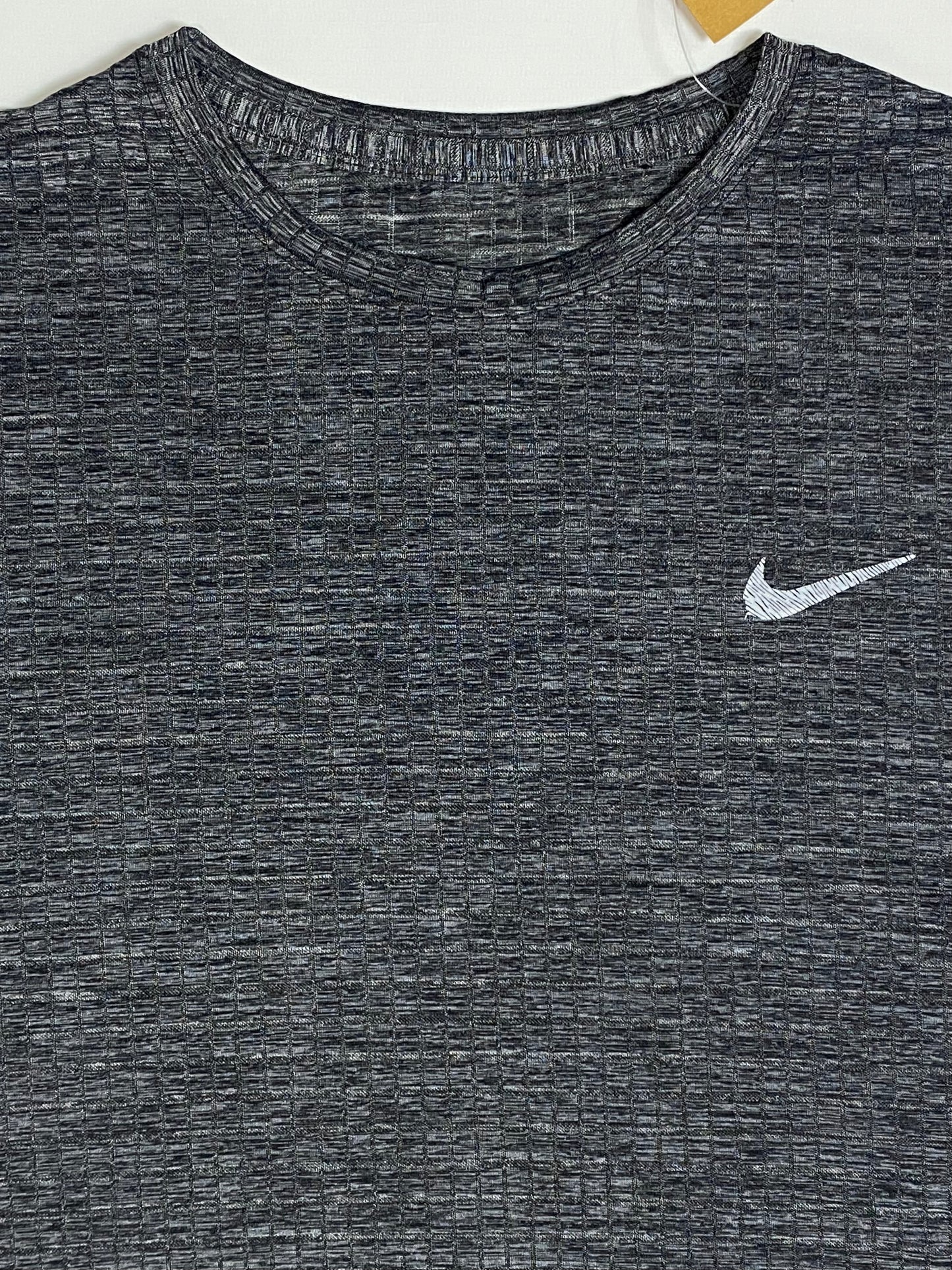 NIK Full Sleeve Dri-Fit Tee – 4-Way Stretch - Dark Grey