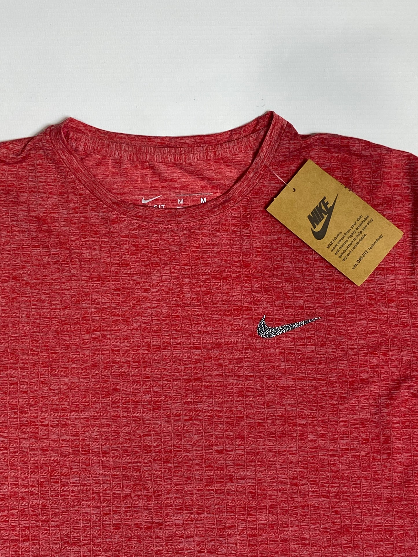 NIK Full Sleeve Dri-Fit Tee – 4-Way Stretch-Red