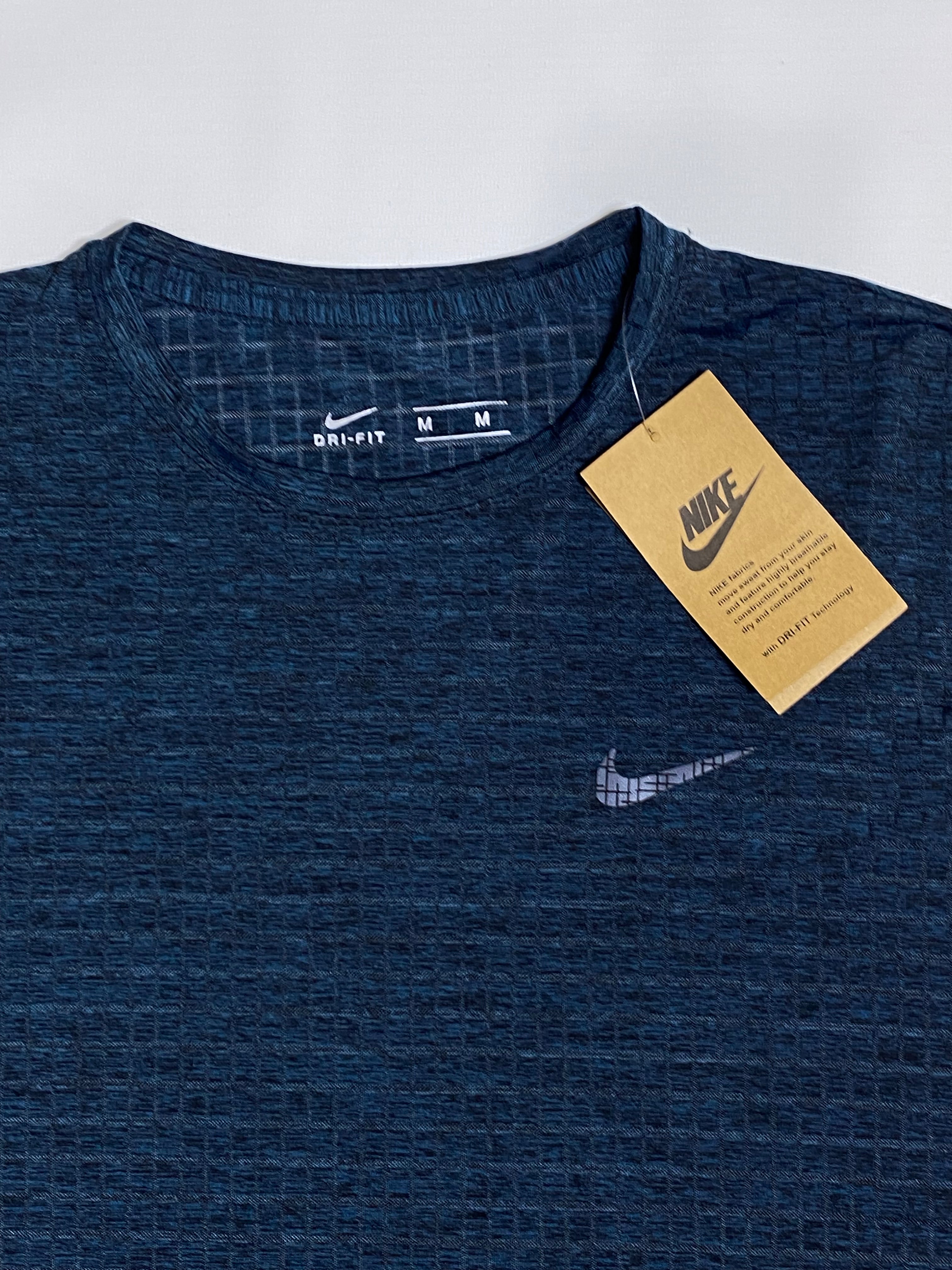 NIK Full Sleeve Dri-Fit Tee – 4-Way Stretch -Navy