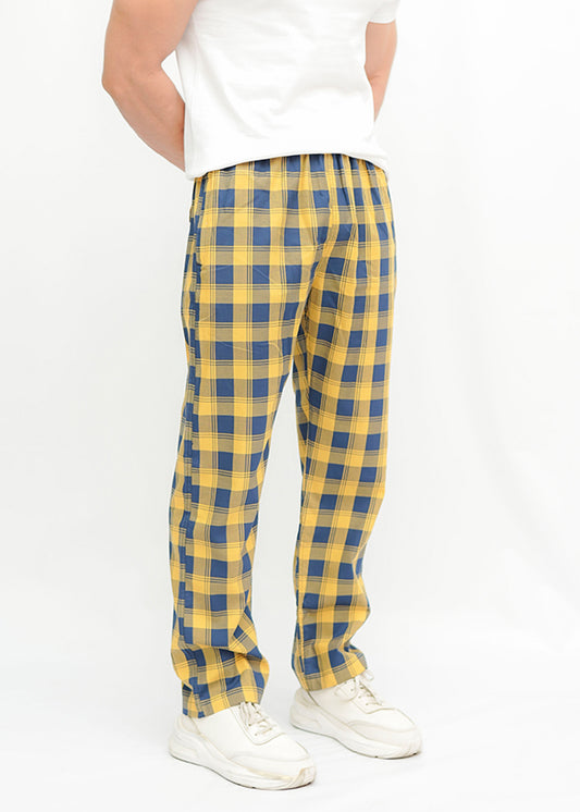 Avaron Woven Pajamas-Yellow