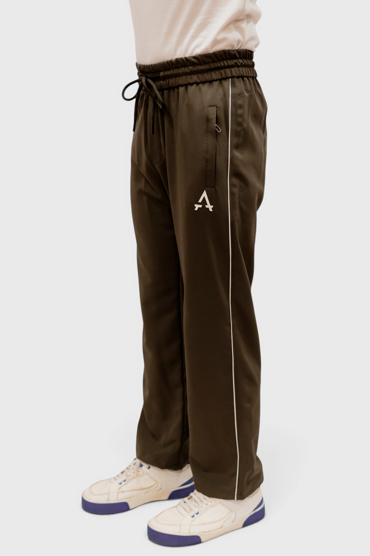 Imported Terry Fabric Trouser - Green