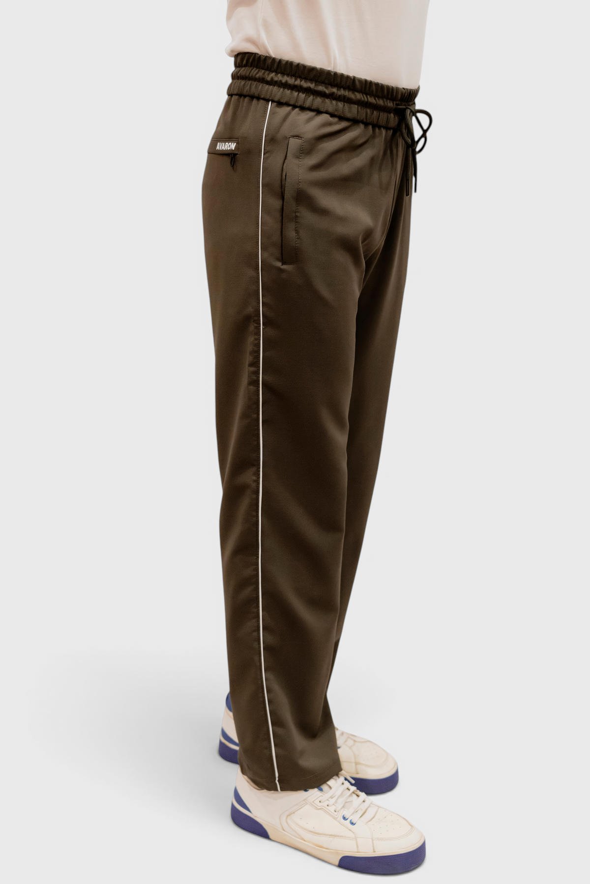 Imported Terry Fabric Trouser - Green