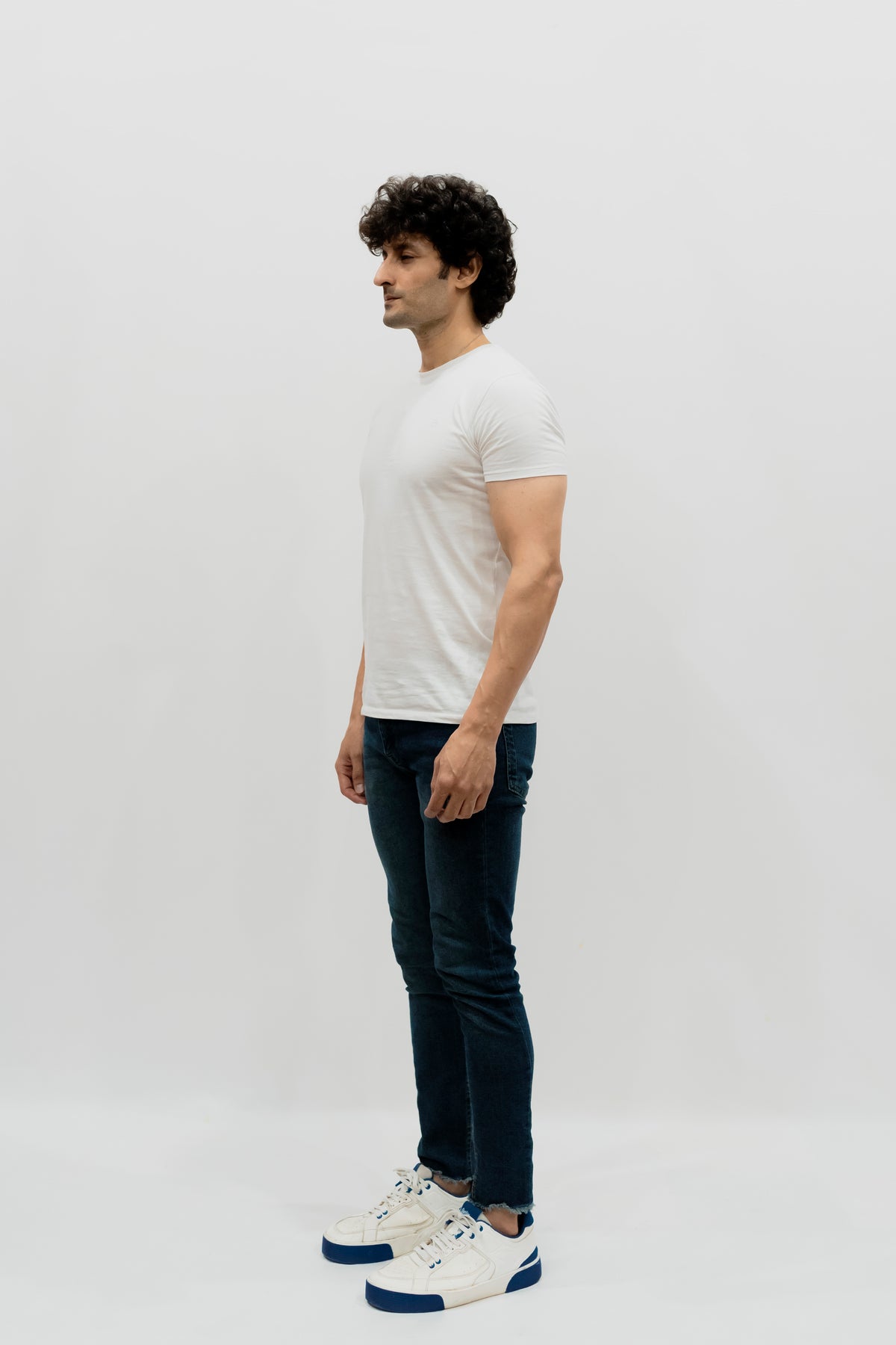 Avaron Combed Cotton T-Shirt white