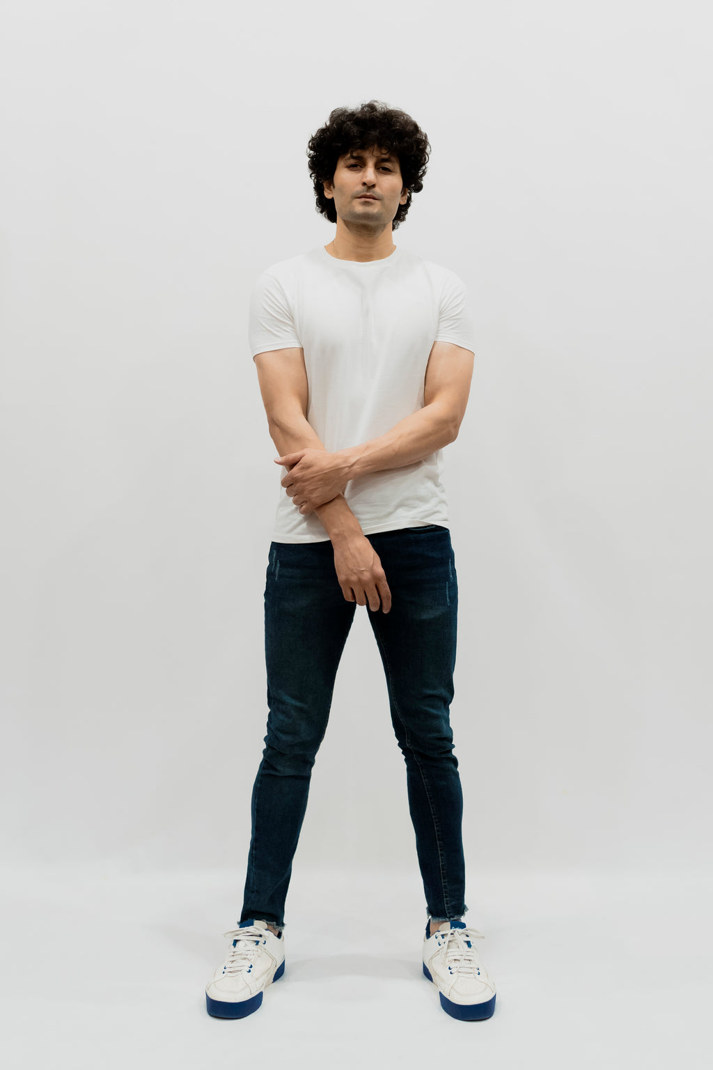 Avaron Combed Cotton T-Shirt white
