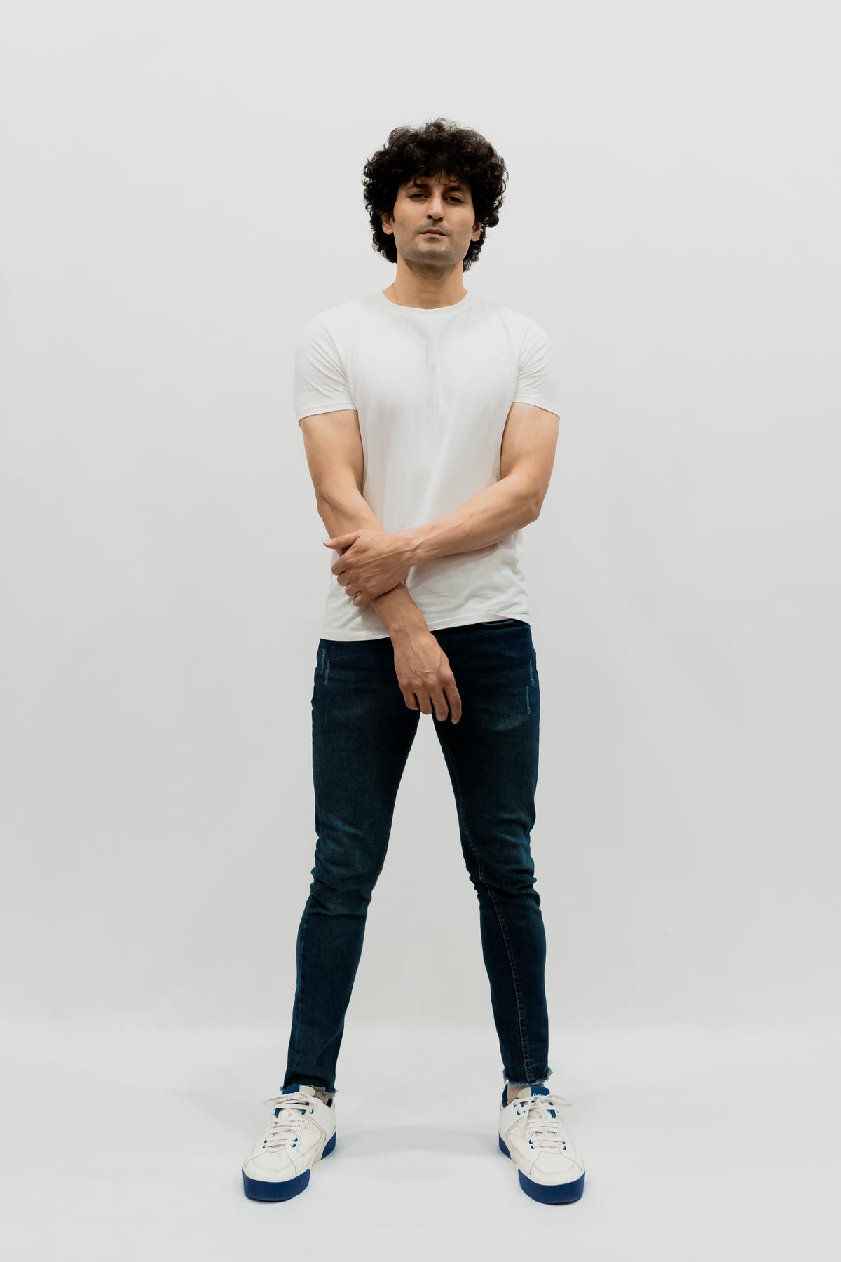 Avaron Combed Cotton T-Shirt white