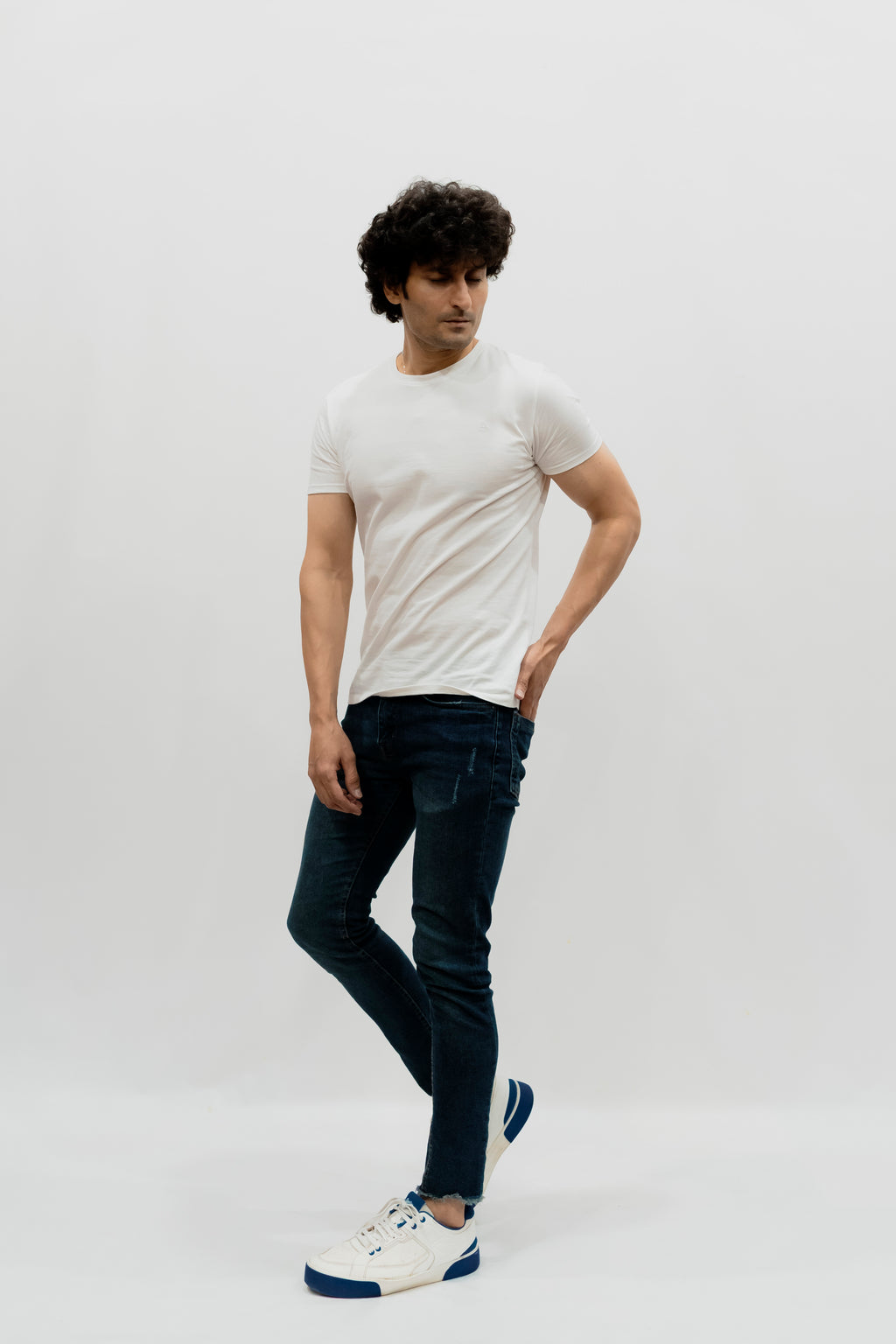Avaron Combed Cotton T-Shirt white