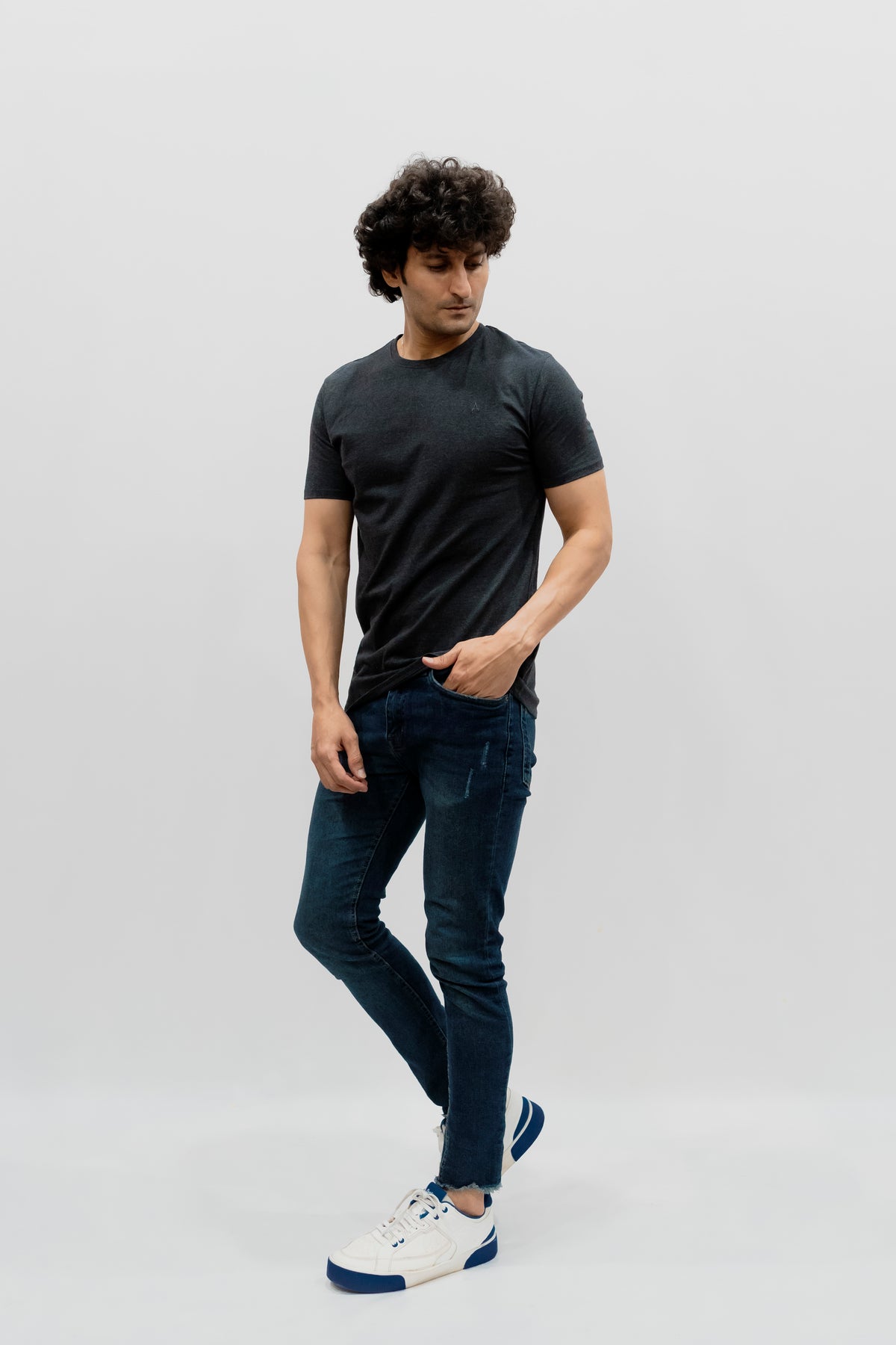 Avaron Combed Cotton T-Shirt-Pack Of 3