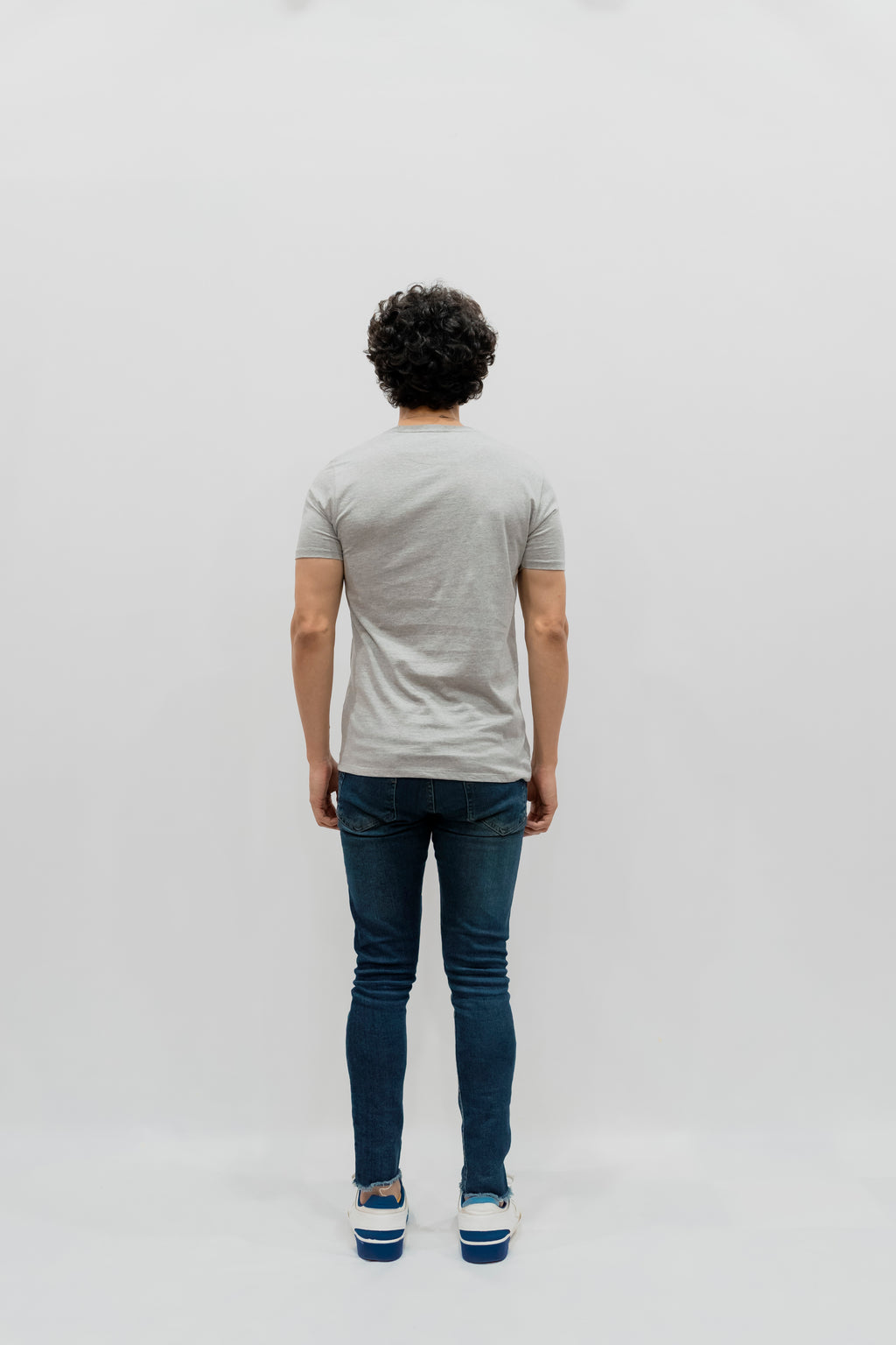 Avaron Combed Cotton T-shirt Grey
