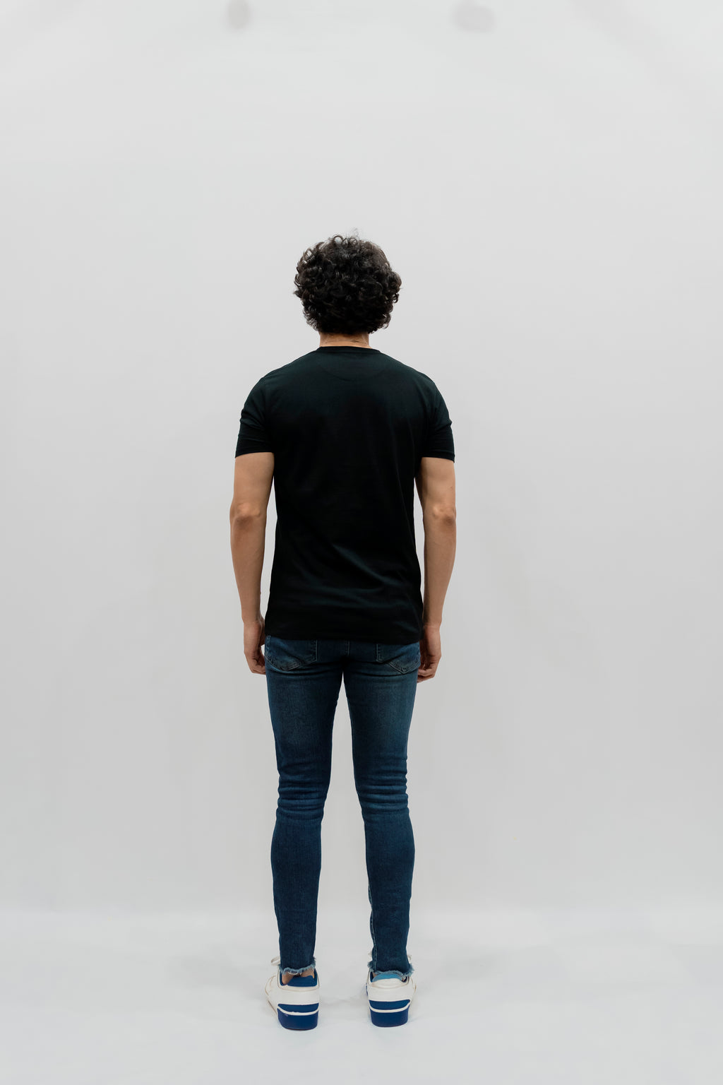 Avaron Combed Cotton T-Shirt-Black