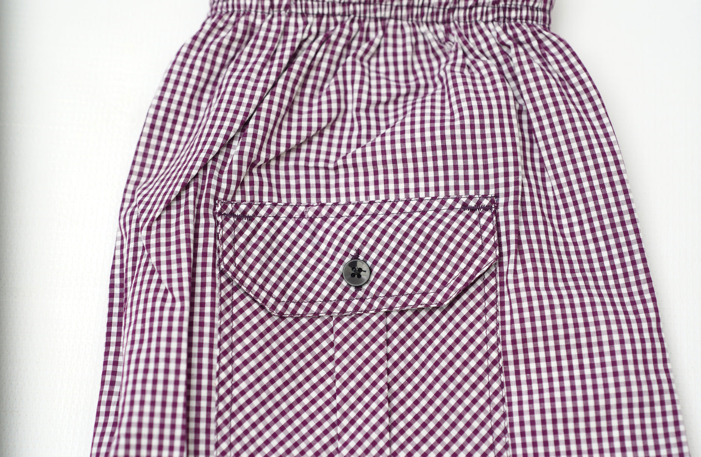 Avaron Woven Pajamas-Purple White
