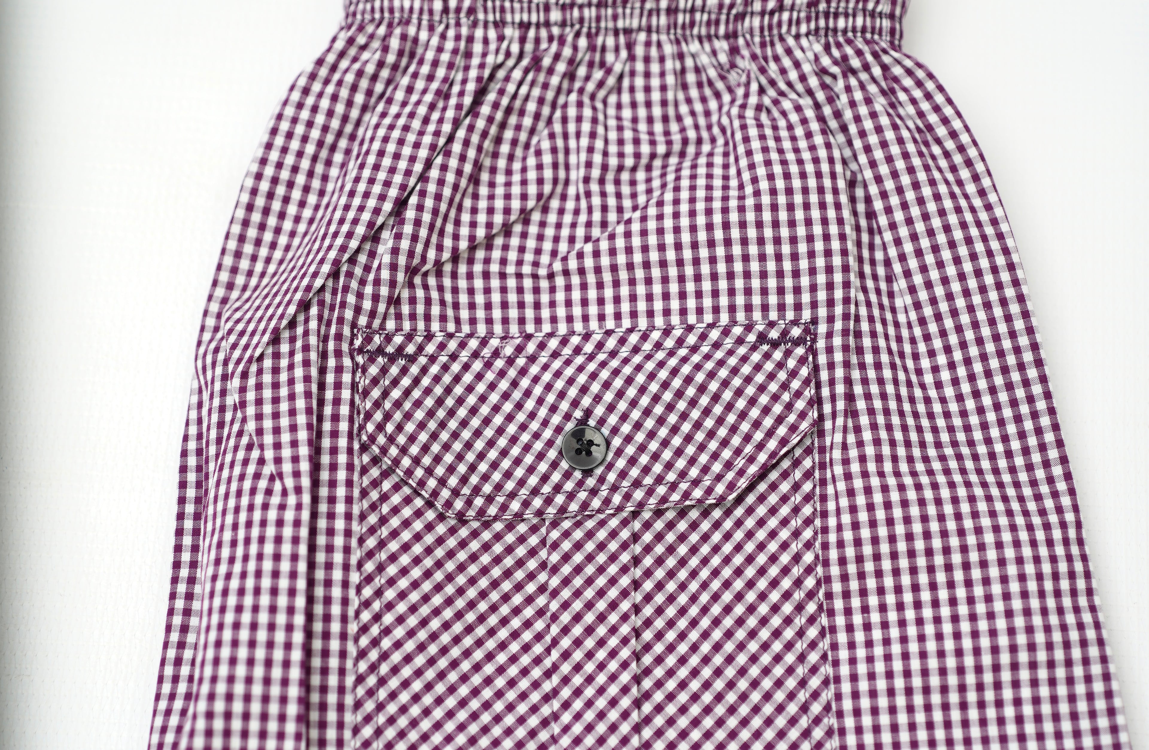 Avaron Woven Pajamas-Purple White