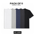Avaron Premium T-Shirt-Pack Of 5