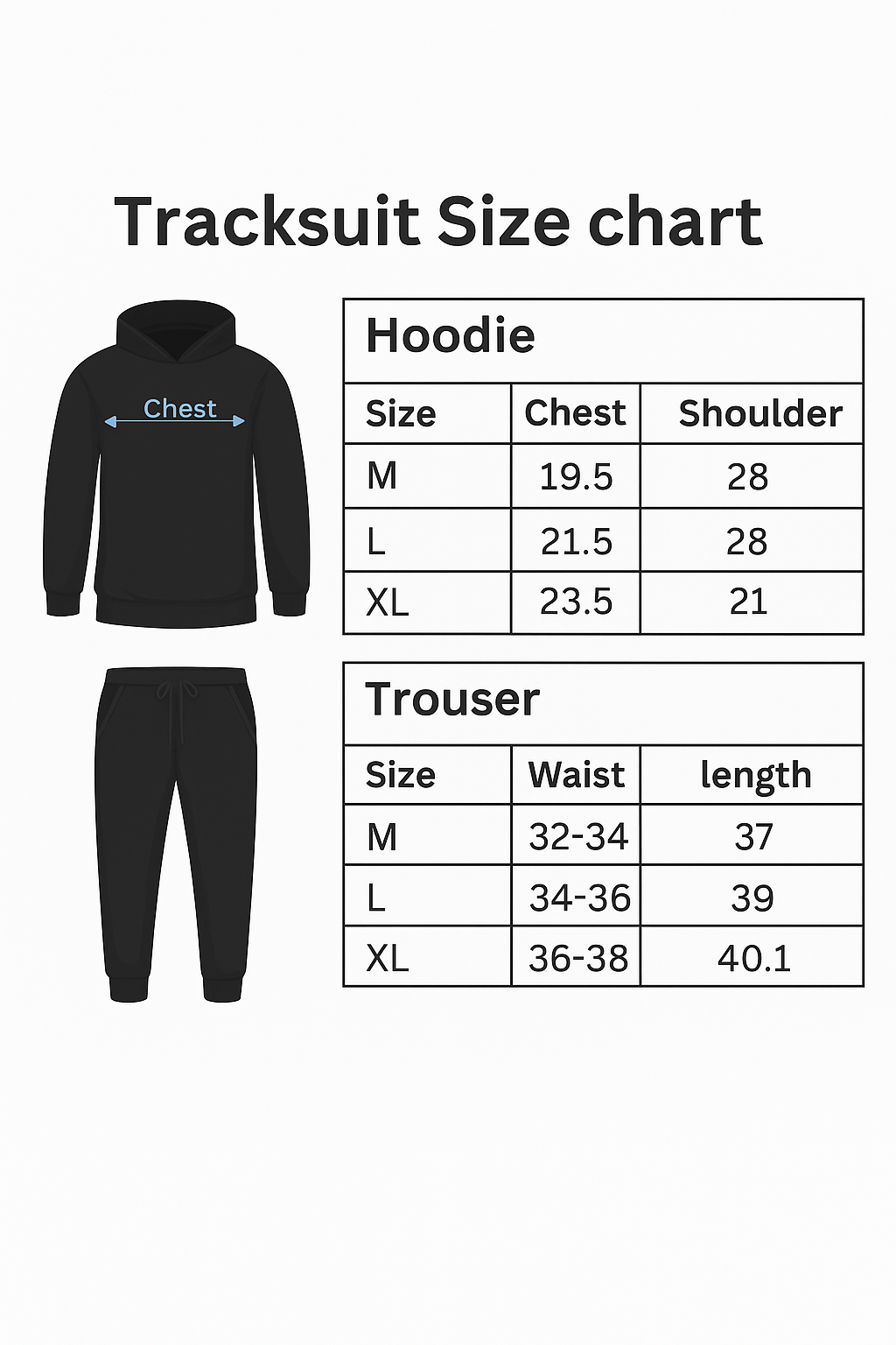 Premium Off White Tracksuit