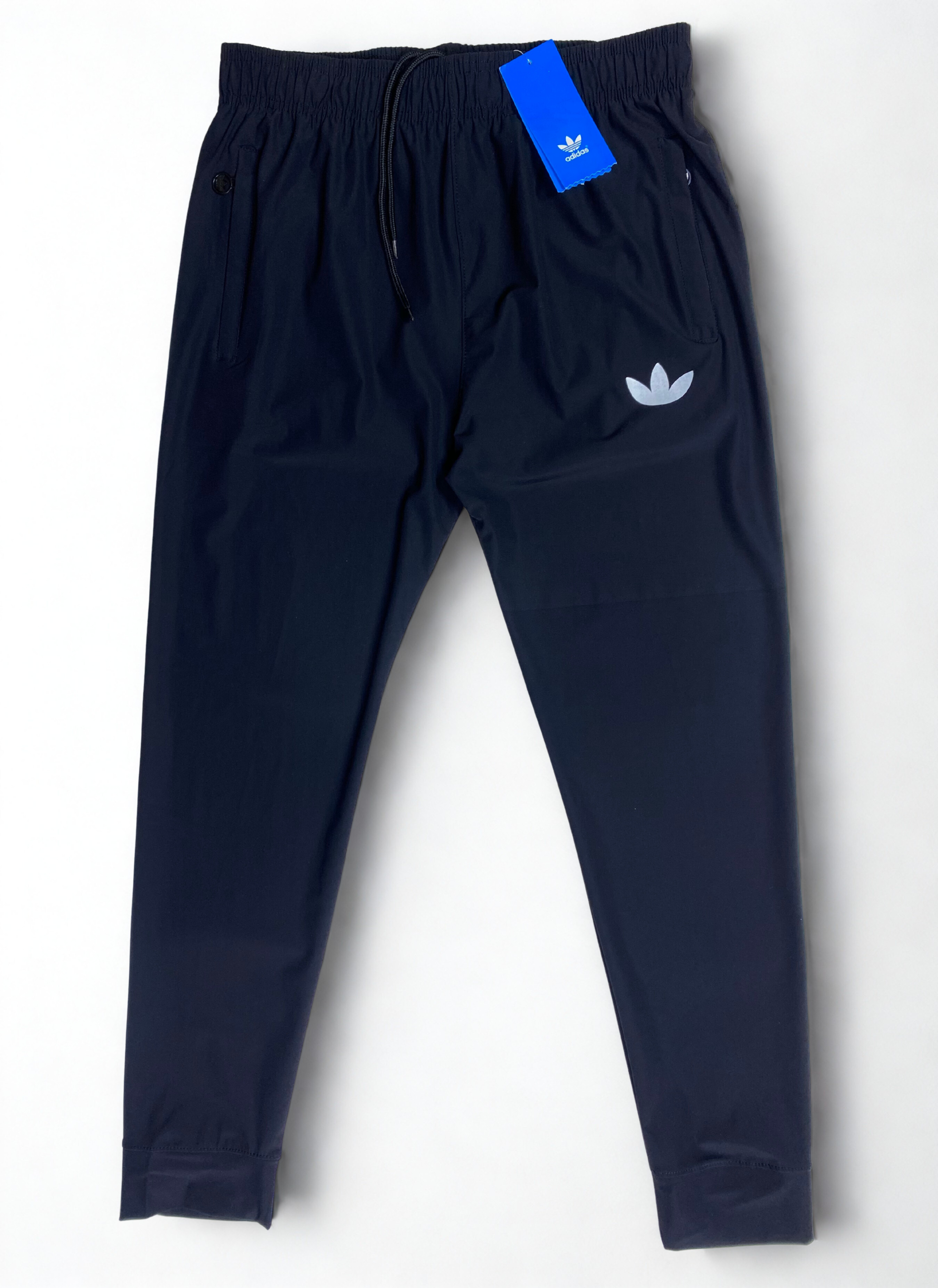 ADI Trouser  4-Way Stretch  Ultra Soft Fabric-Black-Rib