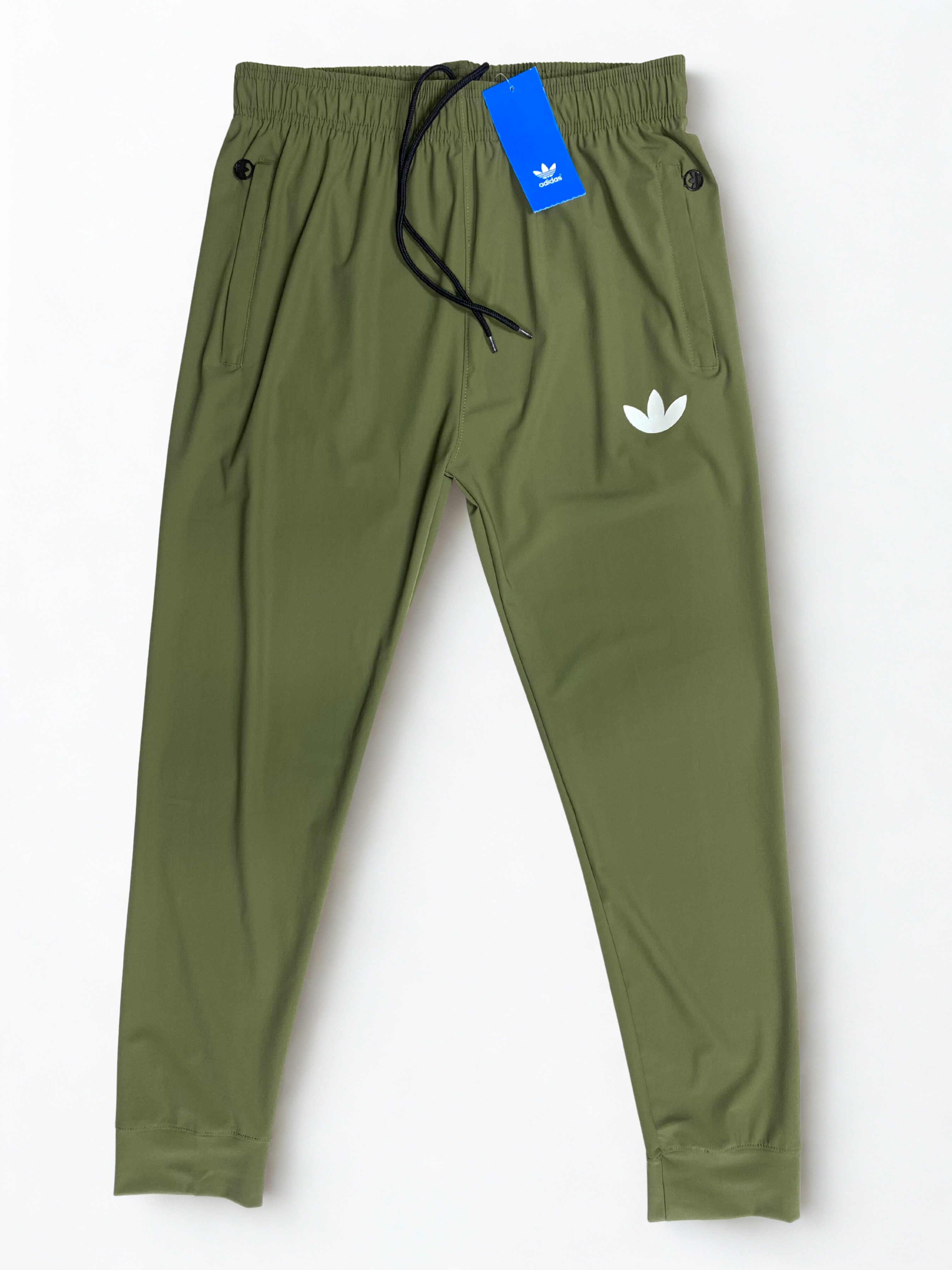 ADI Trouser  4-Way Stretch  Ultra Soft Fabric-Olive Green- Rib