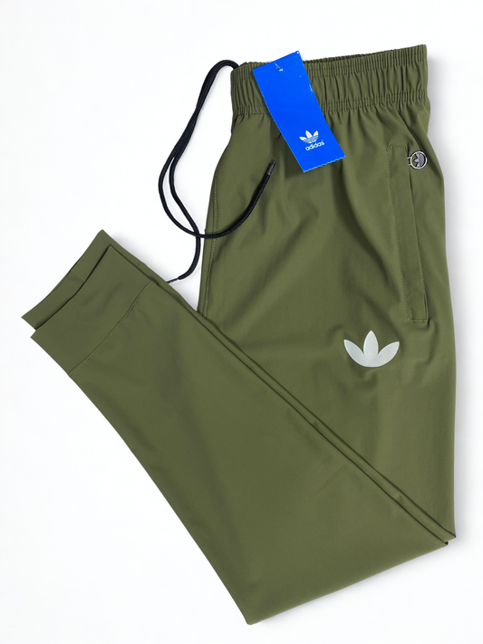 ADI Trouser  4-Way Stretch  Ultra Soft Fabric-Olive Green- Rib
