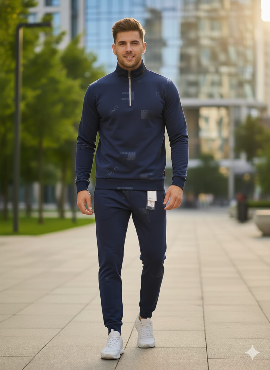 Premium Navy Tracksuit