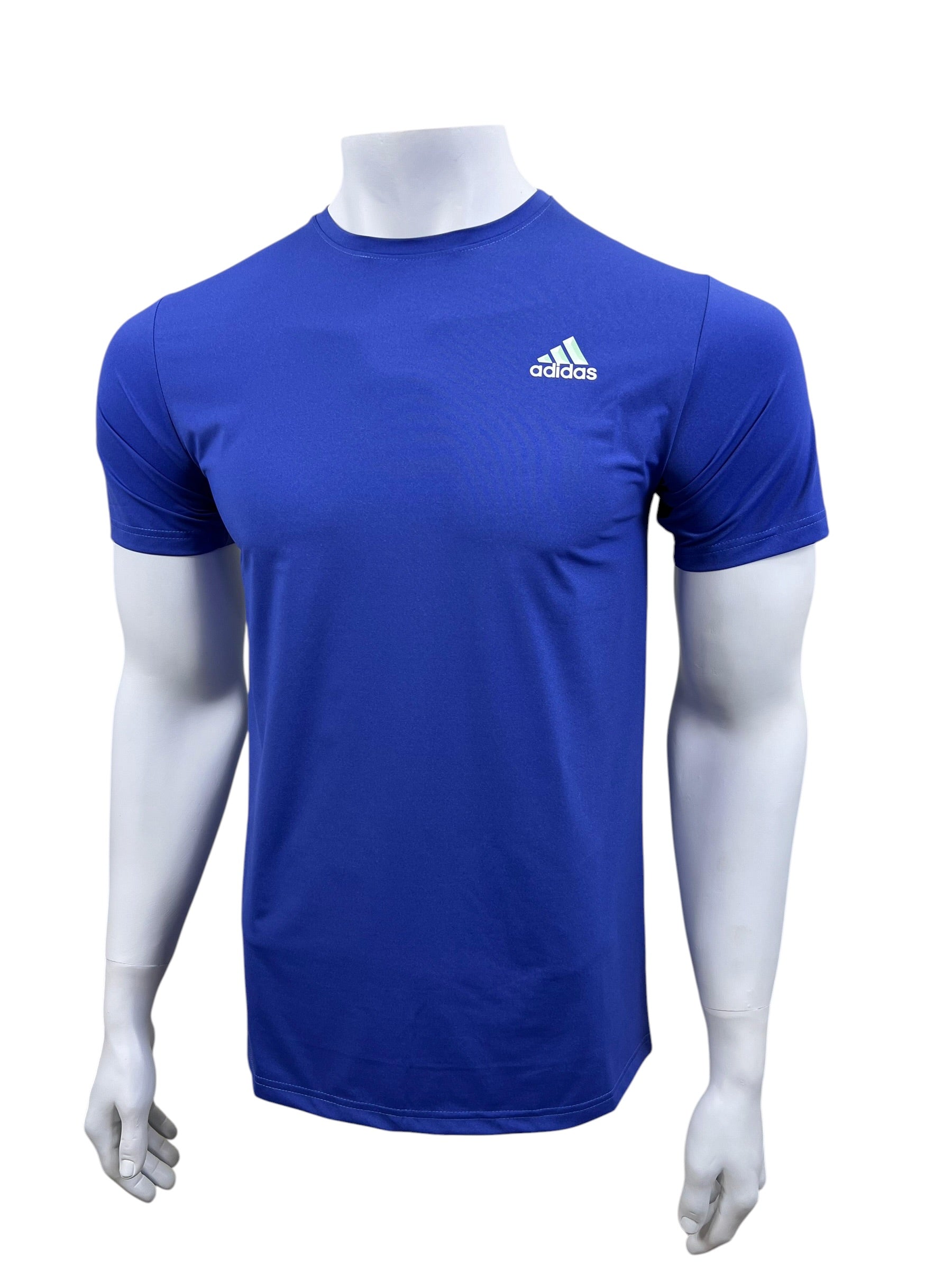 ADI Dri-fit Tee – 4-Way Stretch-Royal Blue