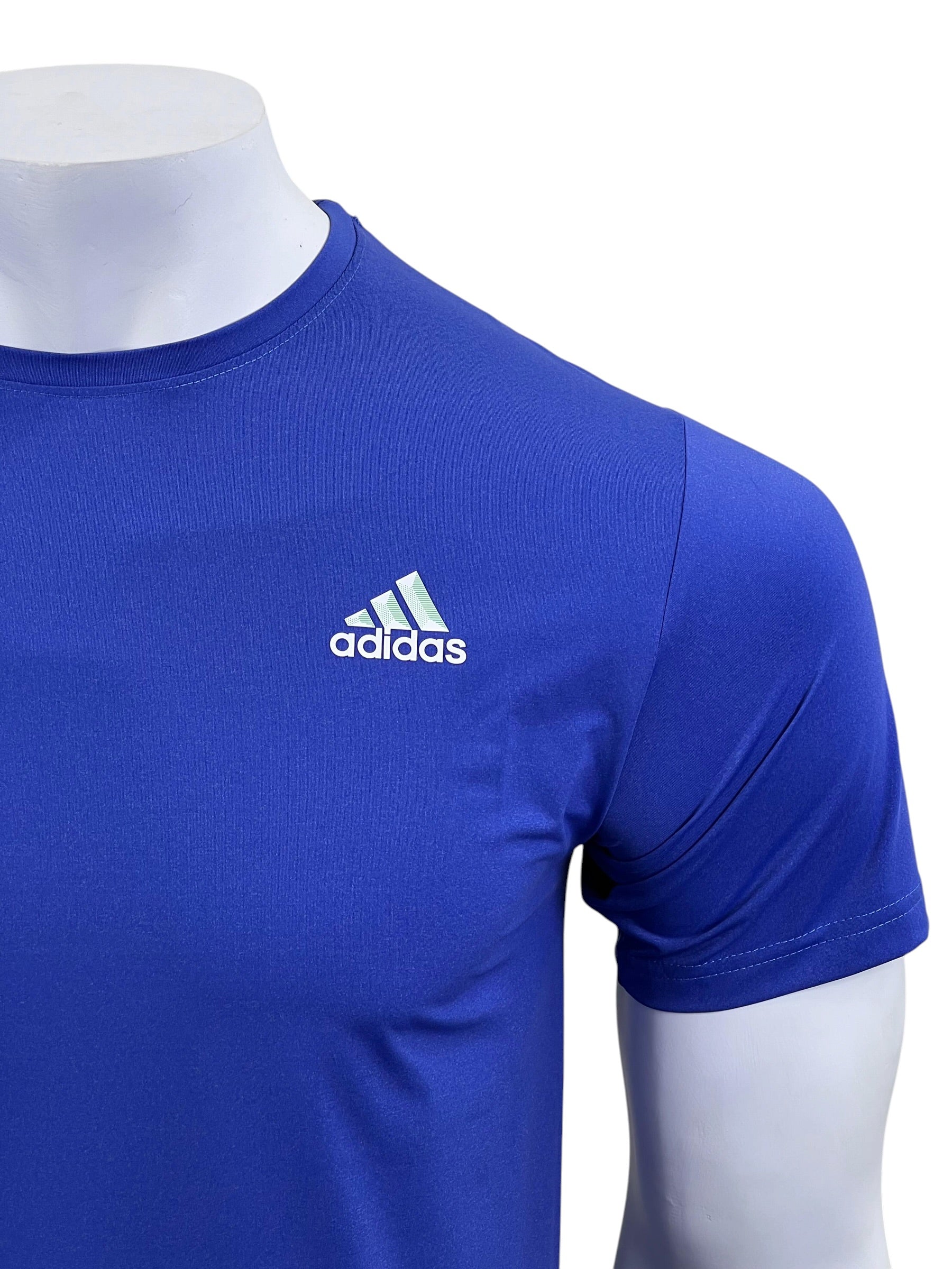 ADI Dri-fit Tee – 4-Way Stretch-Royal Blue