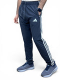 ADI Trouser – 4-Way Stretch Ultra Soft Fabric | 3 Stripes-Dark Grey