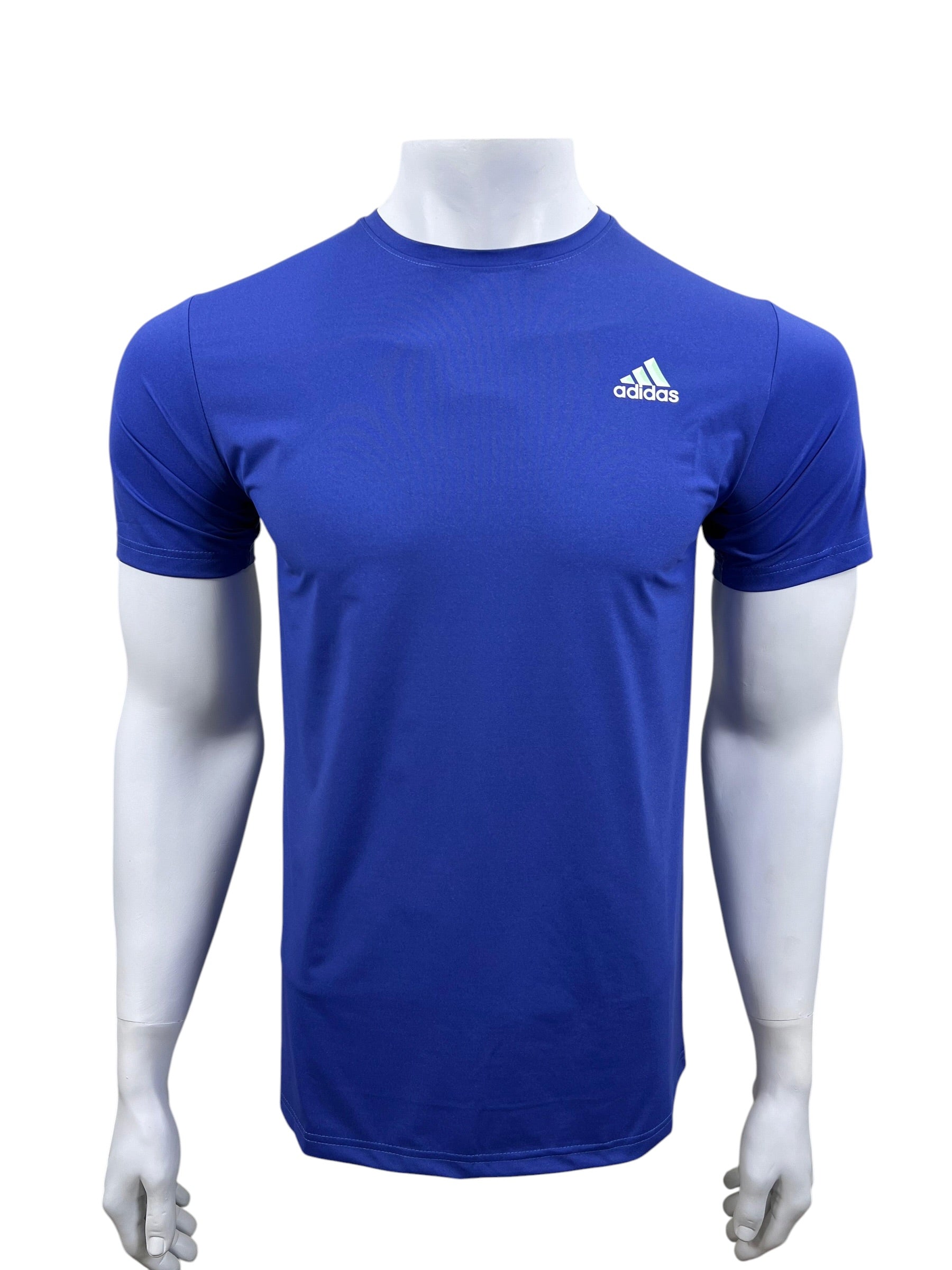 ADI Dri-fit Tee – 4-Way Stretch-Royal Blue