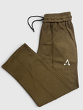 Imported Waffle Fabric Trouser - Mustard