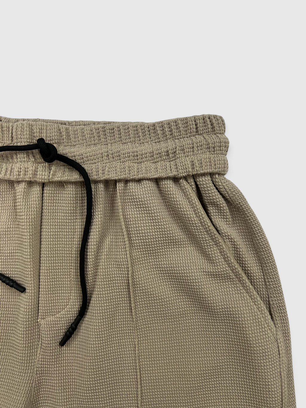 Imported Waffle Fabric Trouser - Skin