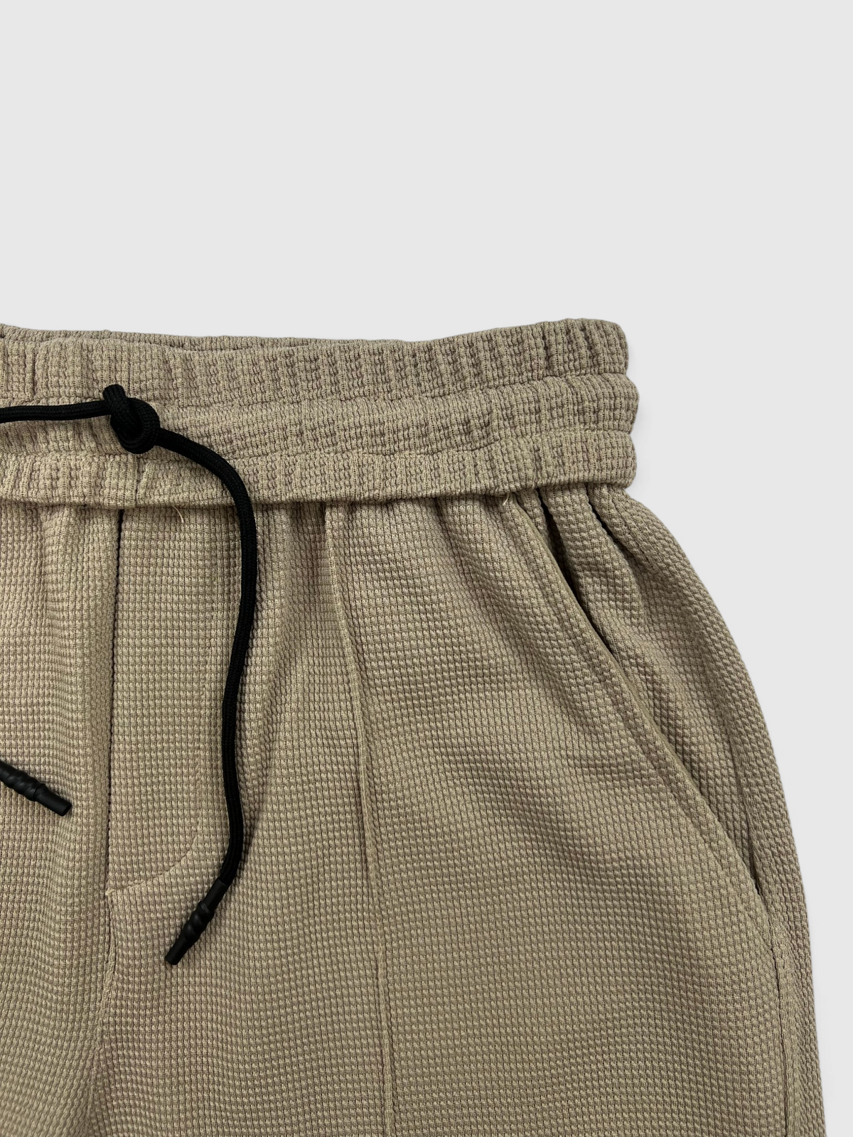 Imported Waffle Fabric Trouser - Skin