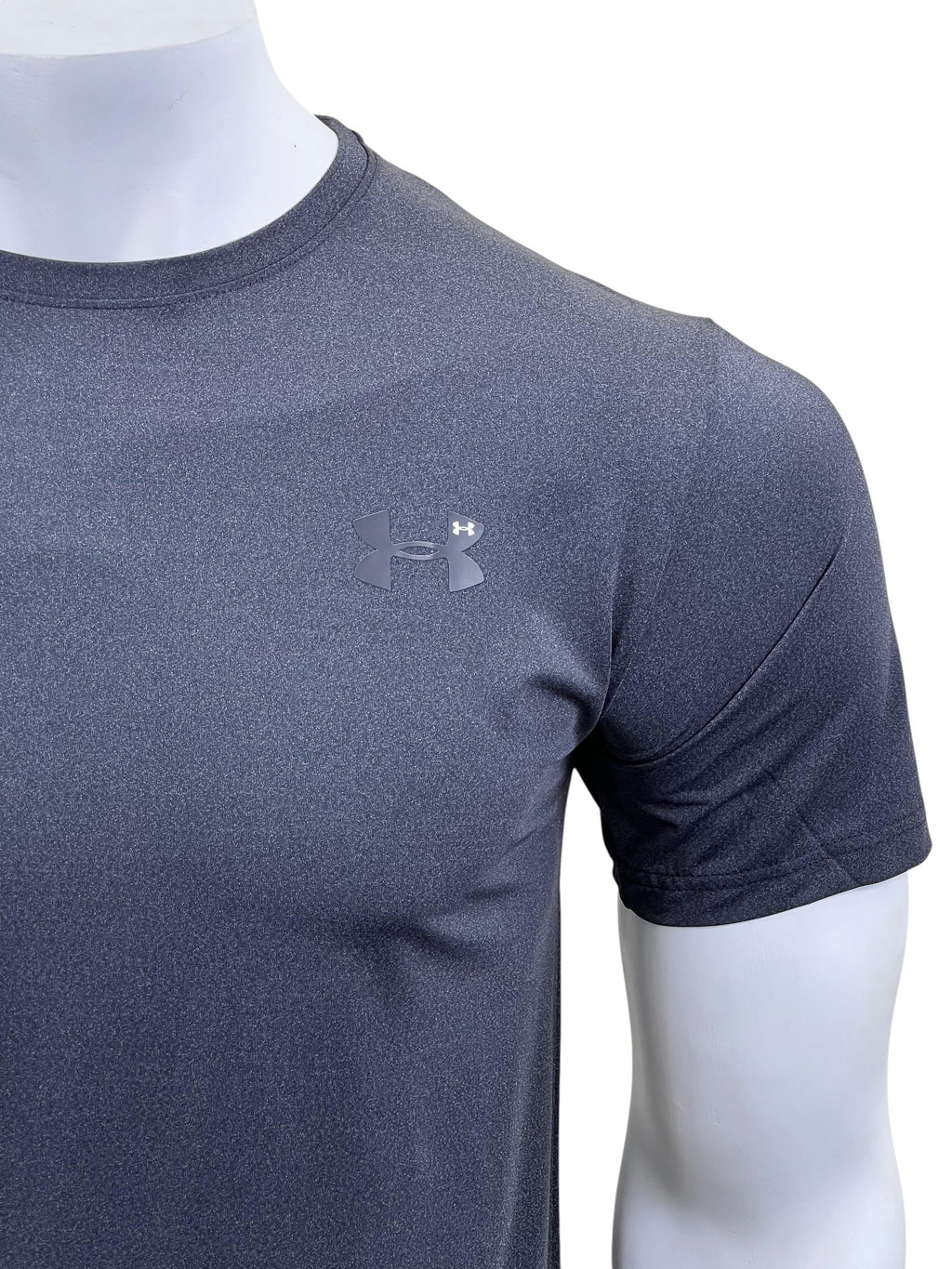 UA Dri-fit Tee – 4-Way Stretch- Black