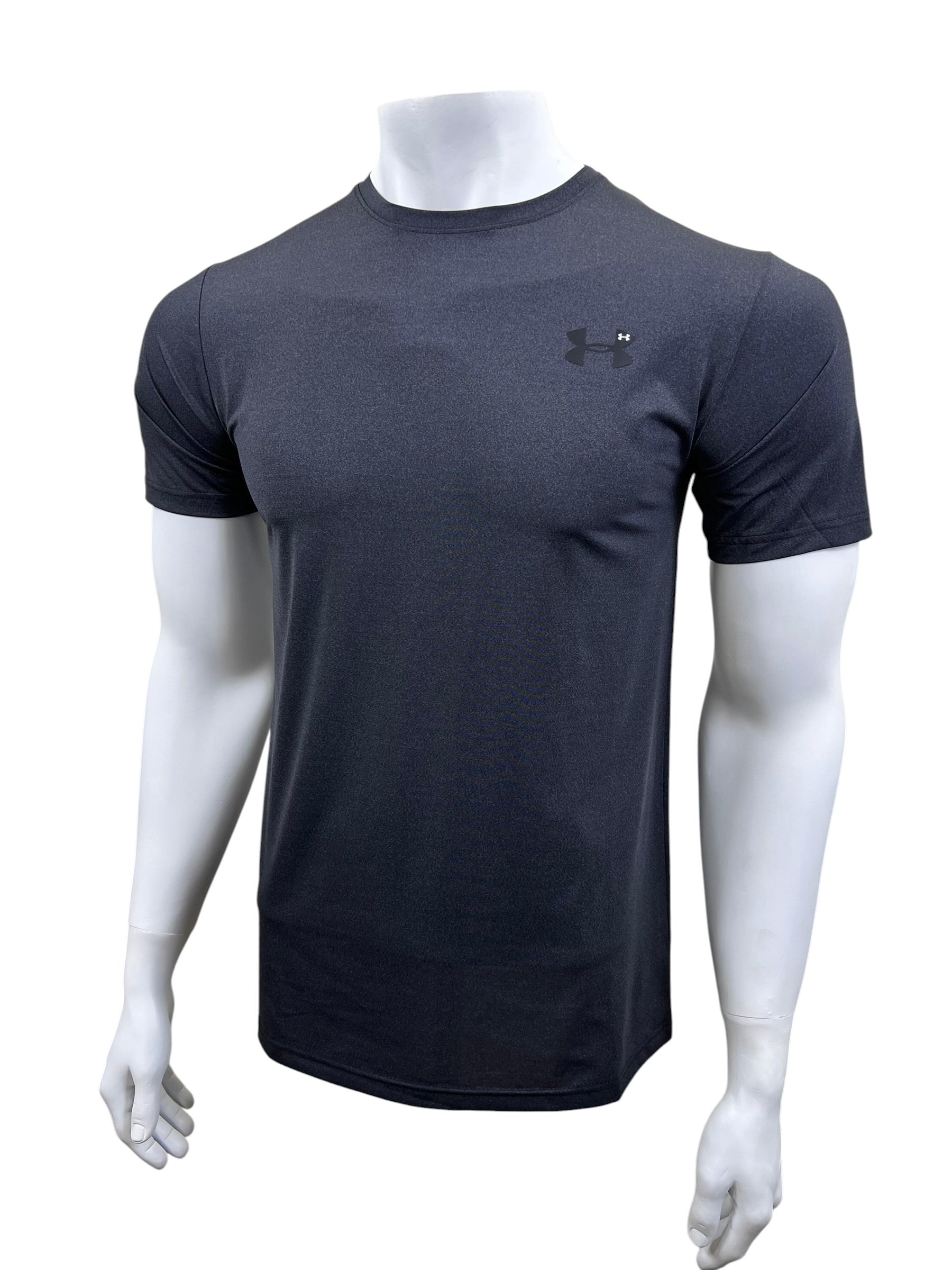 UA Dri-fit Tee – 4-Way Stretch- Black