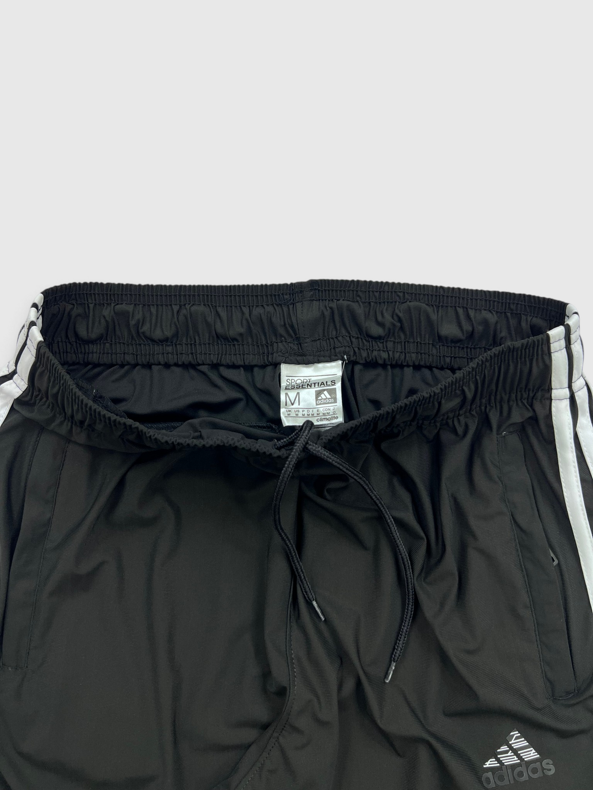 4-Way Stretch Ultra Soft Fabric 3 Stripes-Black