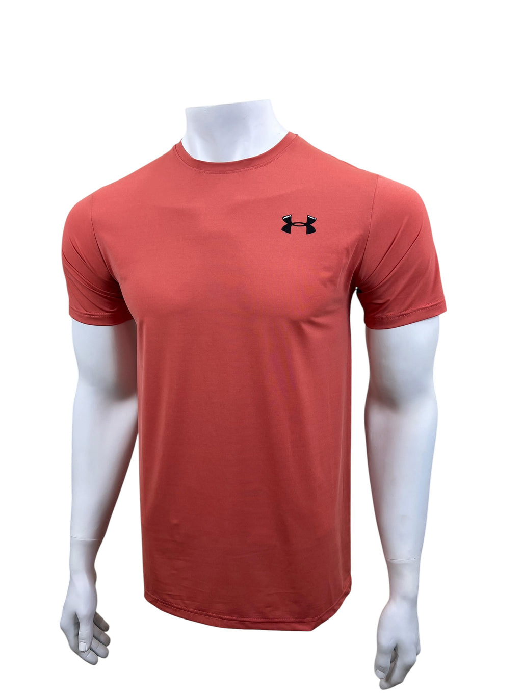 UA Dri-fit Tee – 4-Way Stretch- Orange