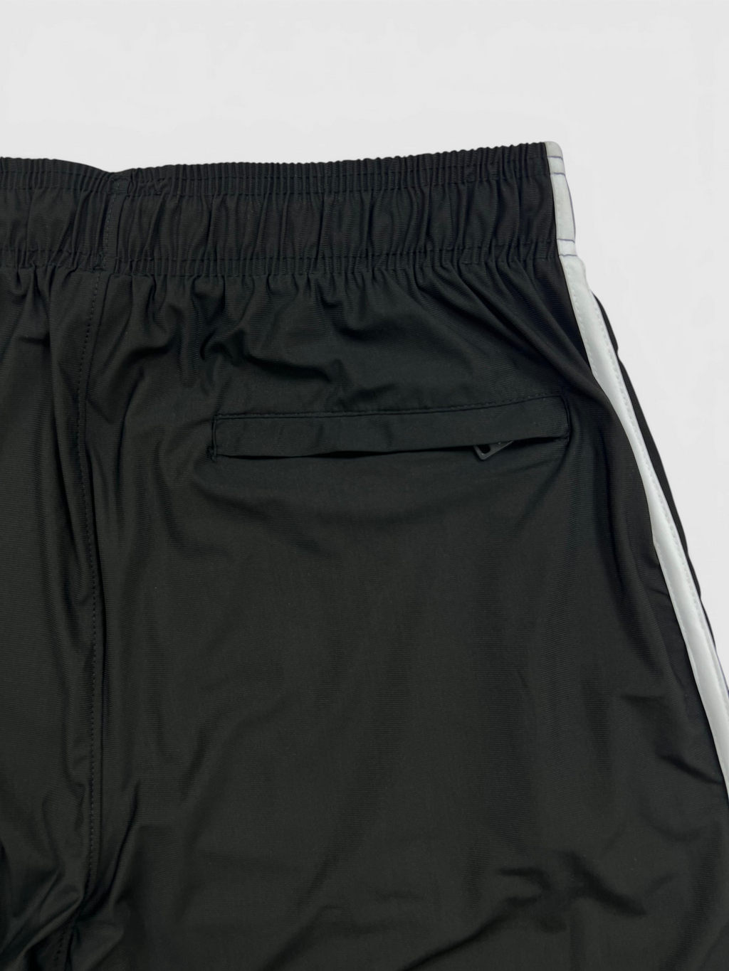 4-Way Stretch Ultra Soft Fabric 3 Stripes-Black